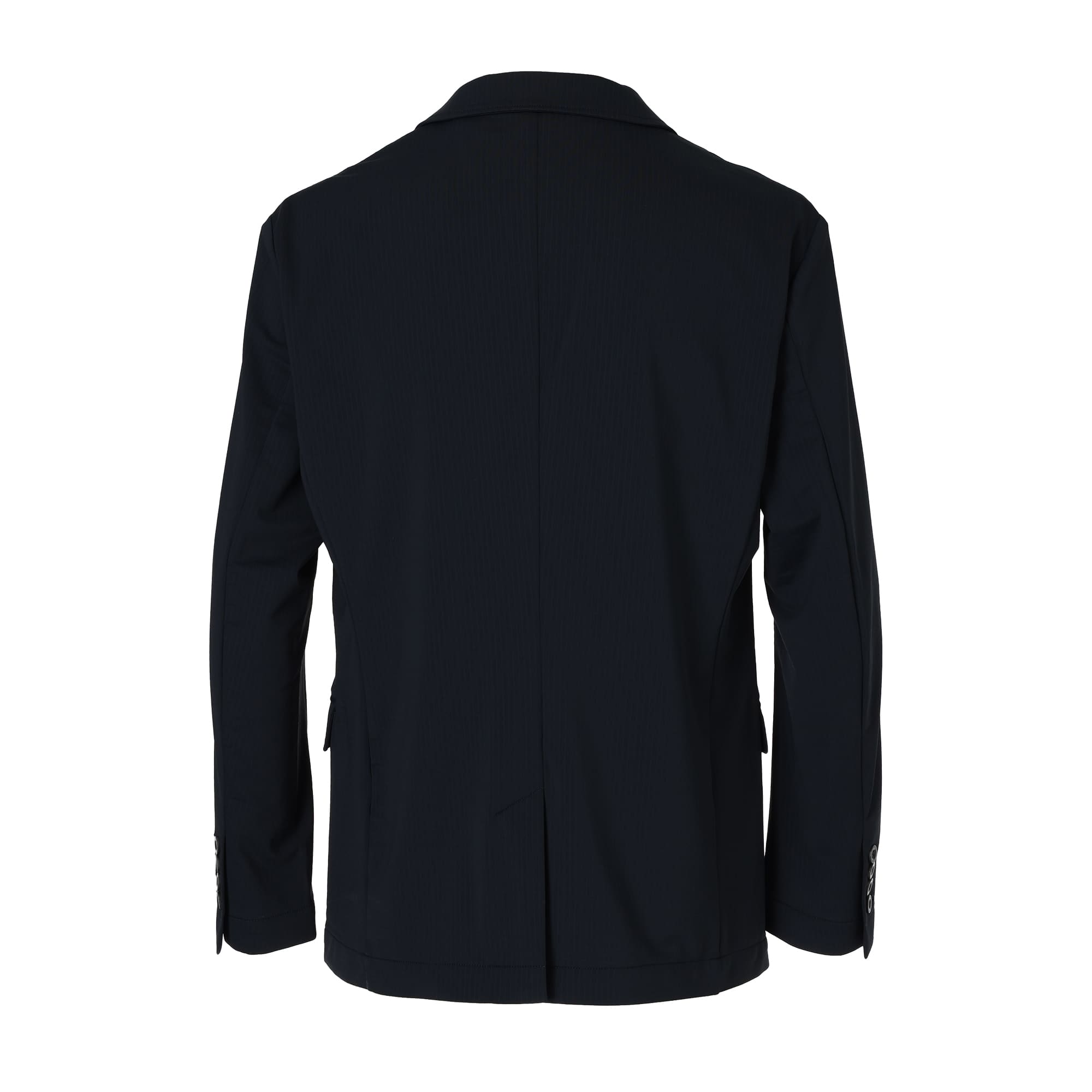 MEN シャドウストライプスーパーストレッチ ジャケット ネイビー 071454100