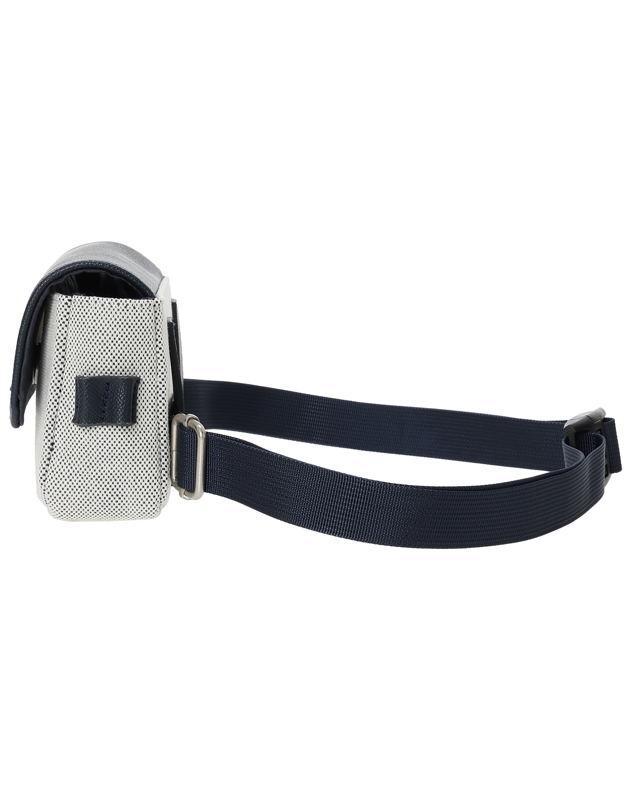 UNISEX キャンバスウエストポーチ ネイビー