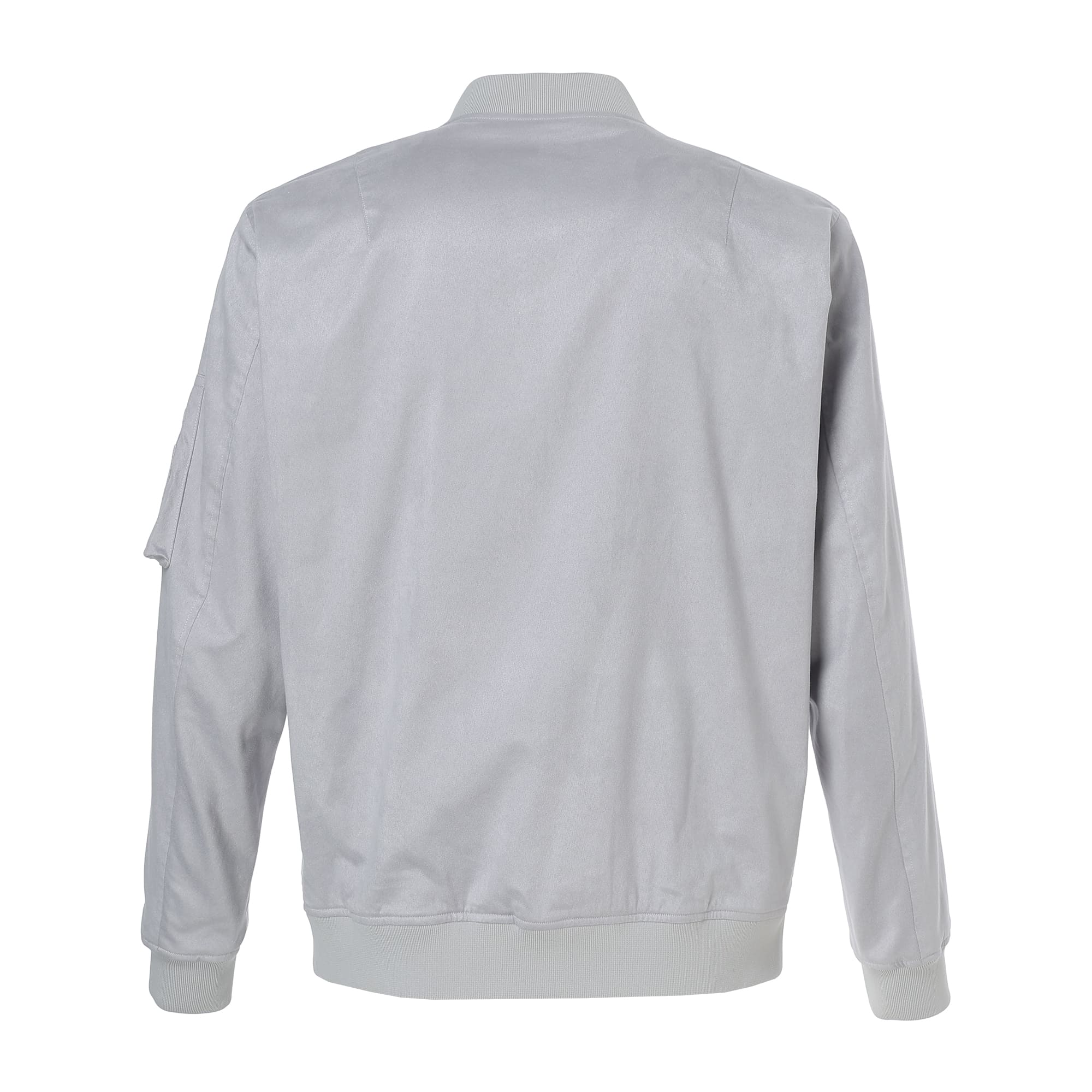 MEN NEW KOMASUEDE ブルゾン シルバーグレー