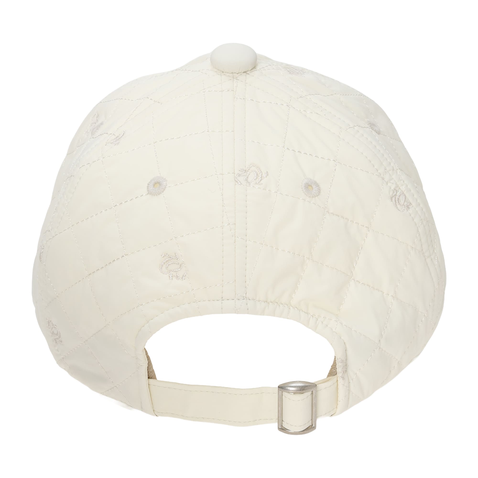 UNISEX キルトキャップ エクリュ