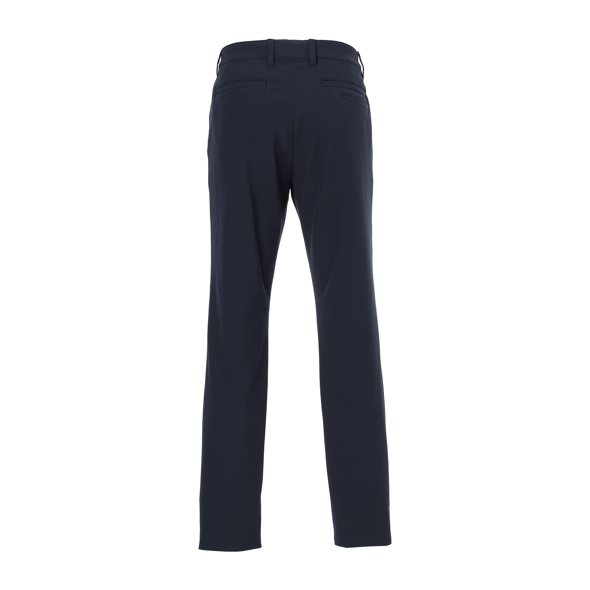 Men's 4-Way Stretch Recycled PL x Back Fleece Long Pants, Navy