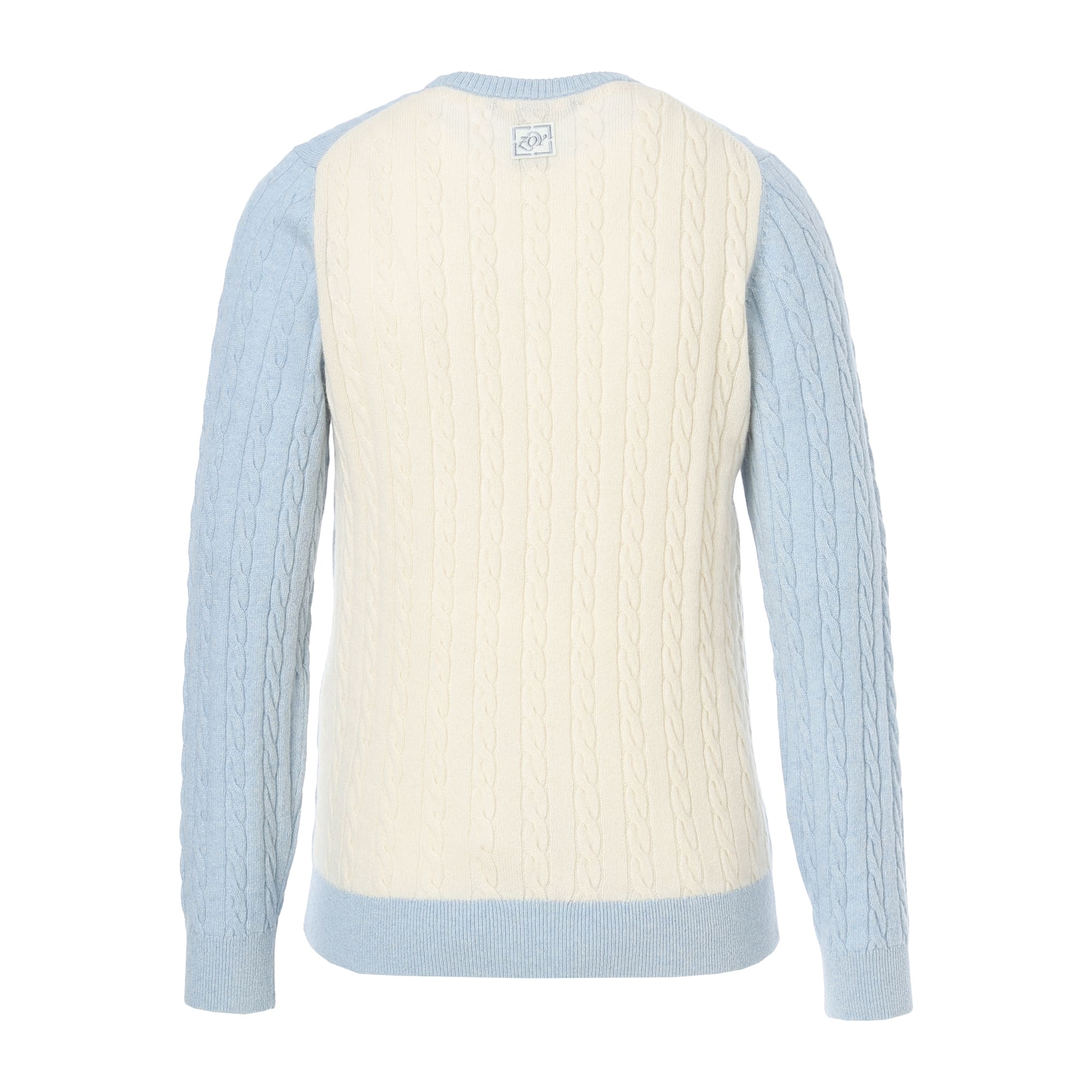 WOMEN Recycled CASHMERE 長袖セーター スカイ