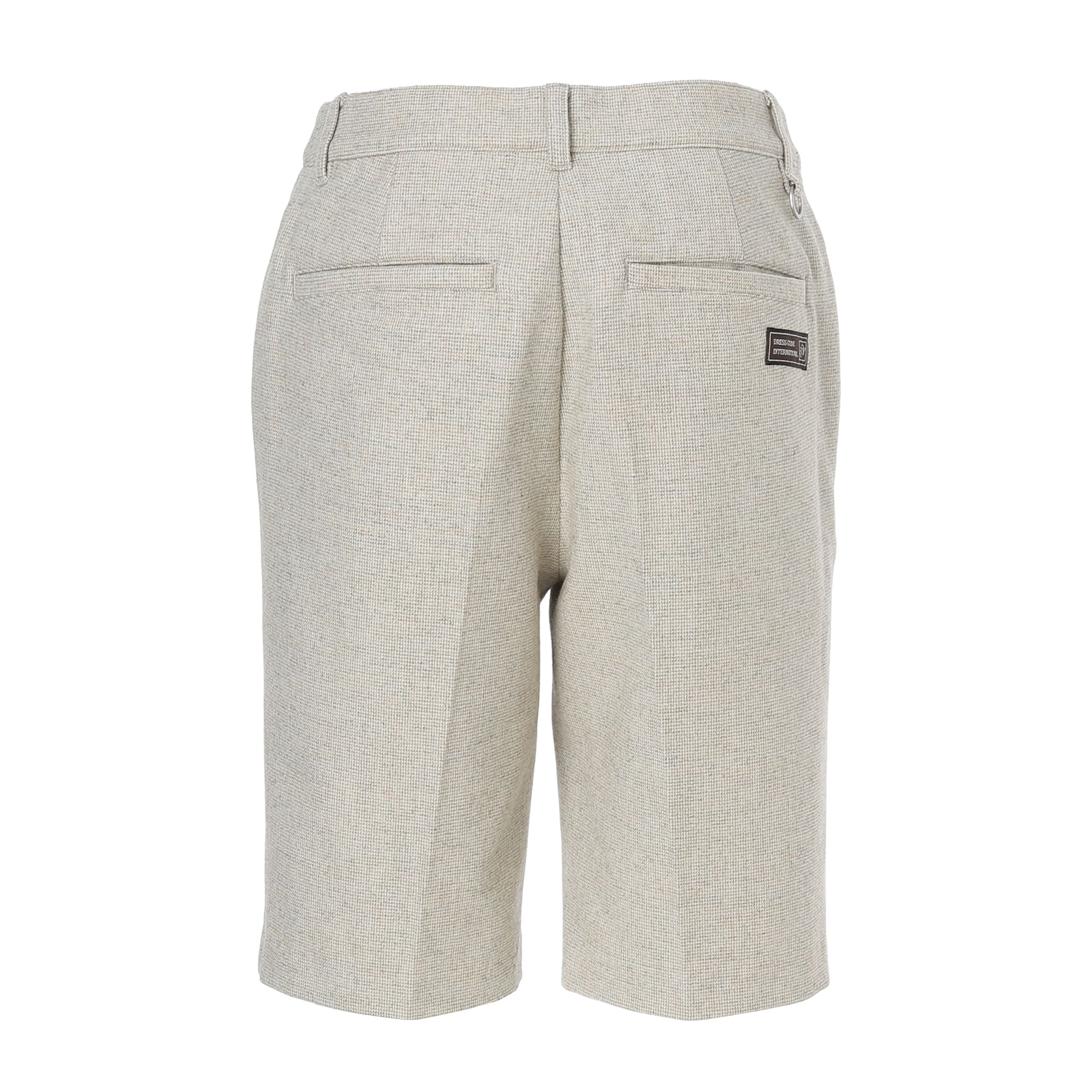 WOMEN ツイードピンヘッド ショートパンツ グレー