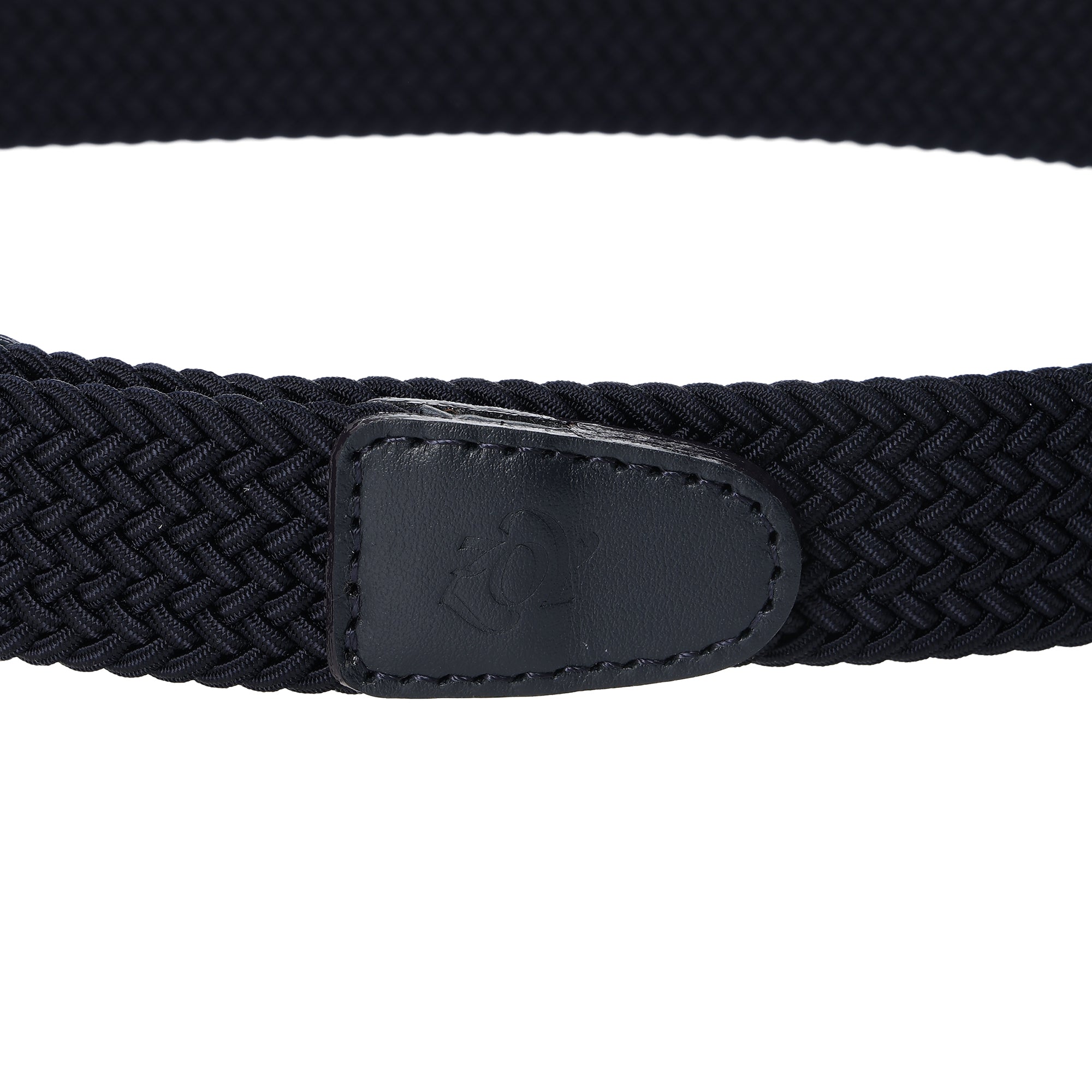 WOMEN ゴムメッシュベルト ネイビー