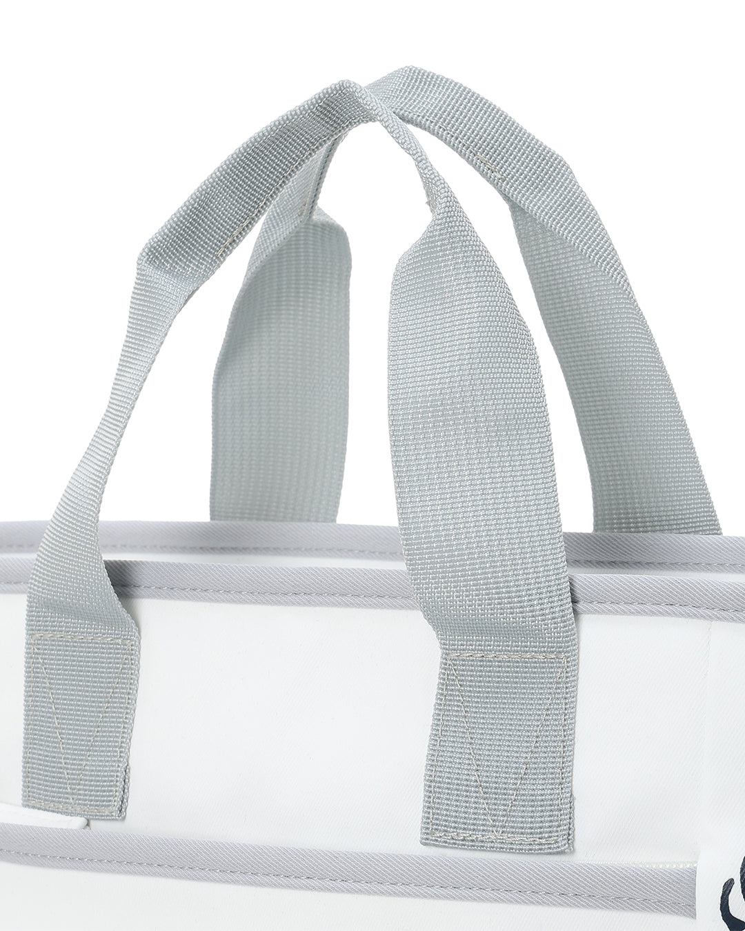 SYG FLOCKY JQ CART BAG カートバッグ　グレー TINTIN × ZOY 】 UNISEX ツイルカートバッグ ホワイト
