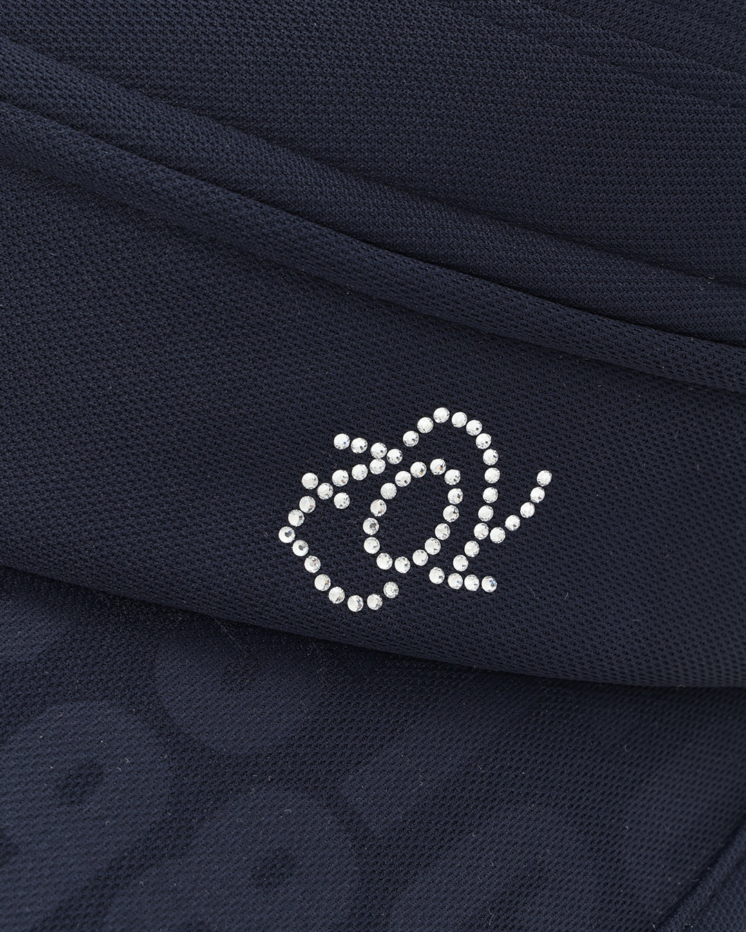 Women's Tweed Visor with Earflaps, Navy