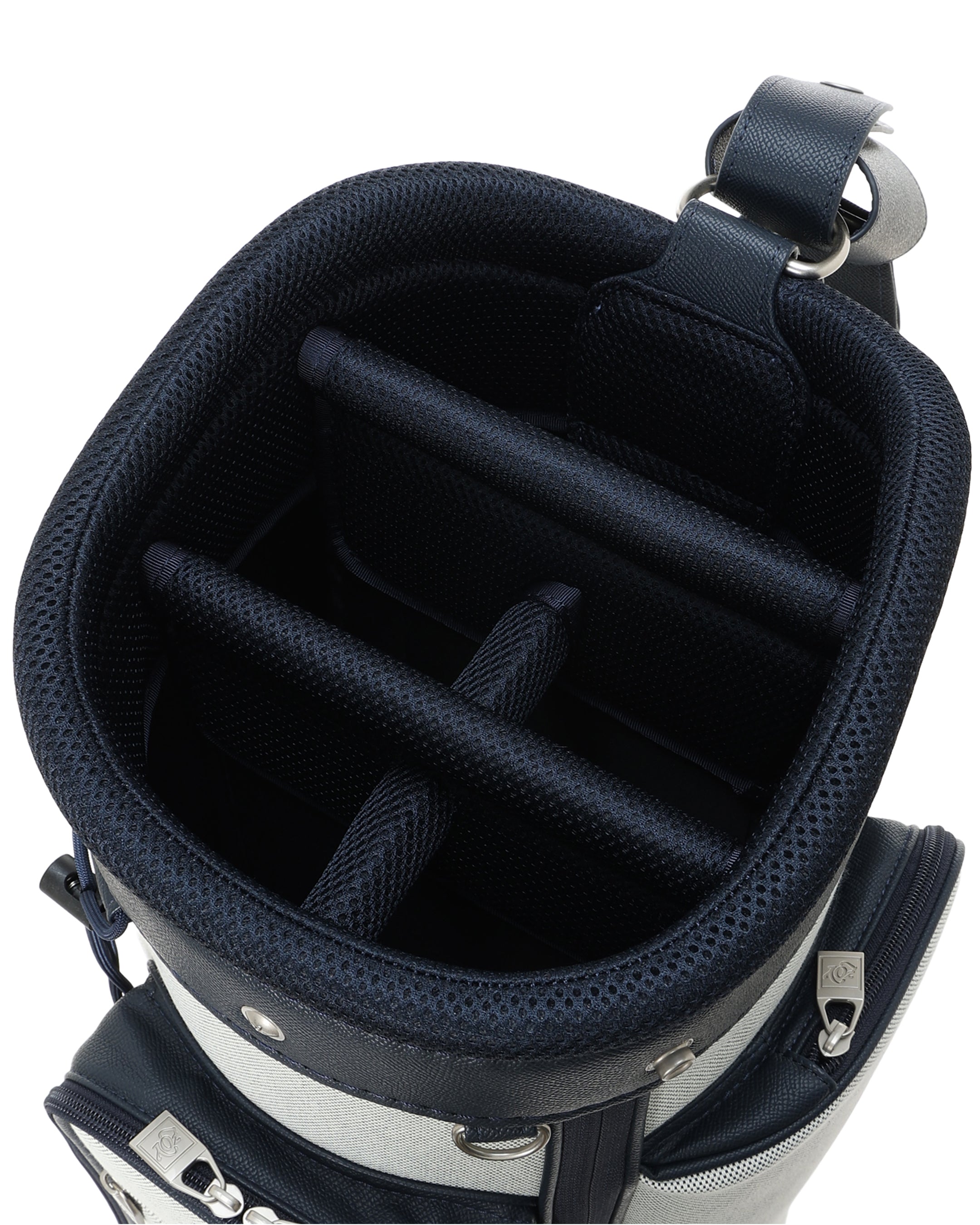 UNISEX キャンバスキャディバッグ ベージュ