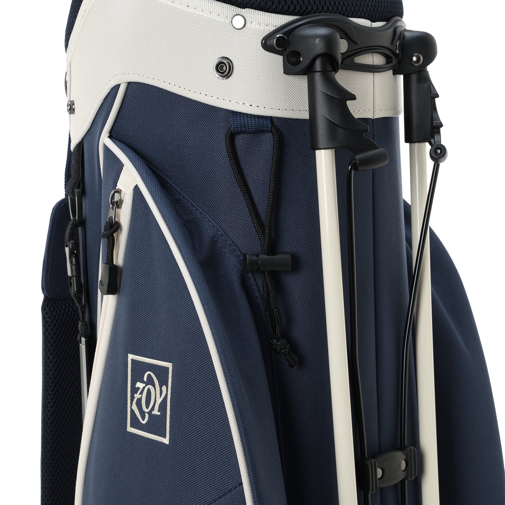 KOZOBELDING ネイビー キャディバッグ スタンド付き KOZOBELDING ネイビー キャディバッグ スタンド付き KOZOBELDING