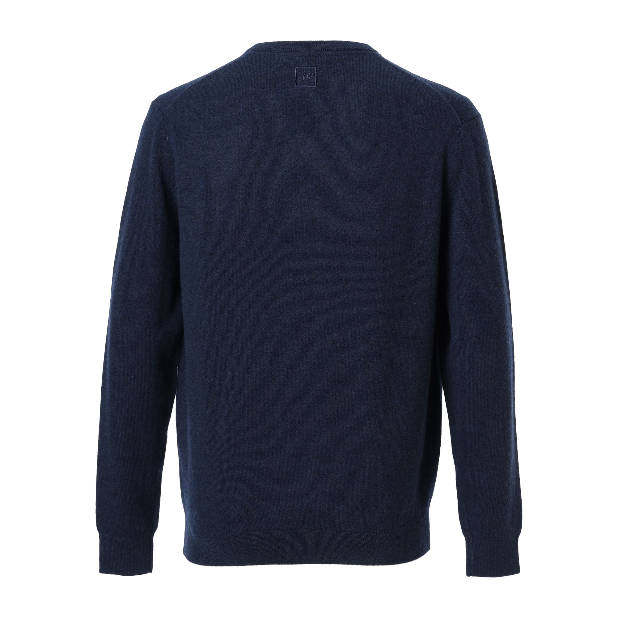 MEN Premium CASHMERE 長袖セーター ネイビー