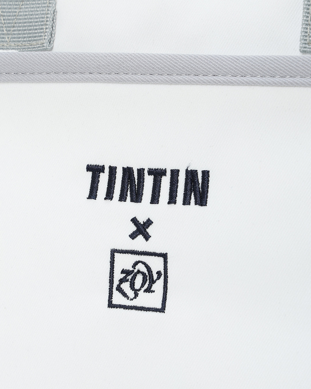 き*ん様 シャピロンスタイル ホワイト CCロゴ　ノベルティ TINTIN × ZOY 】 UNISEX ツイルカートバッグ ホワイト