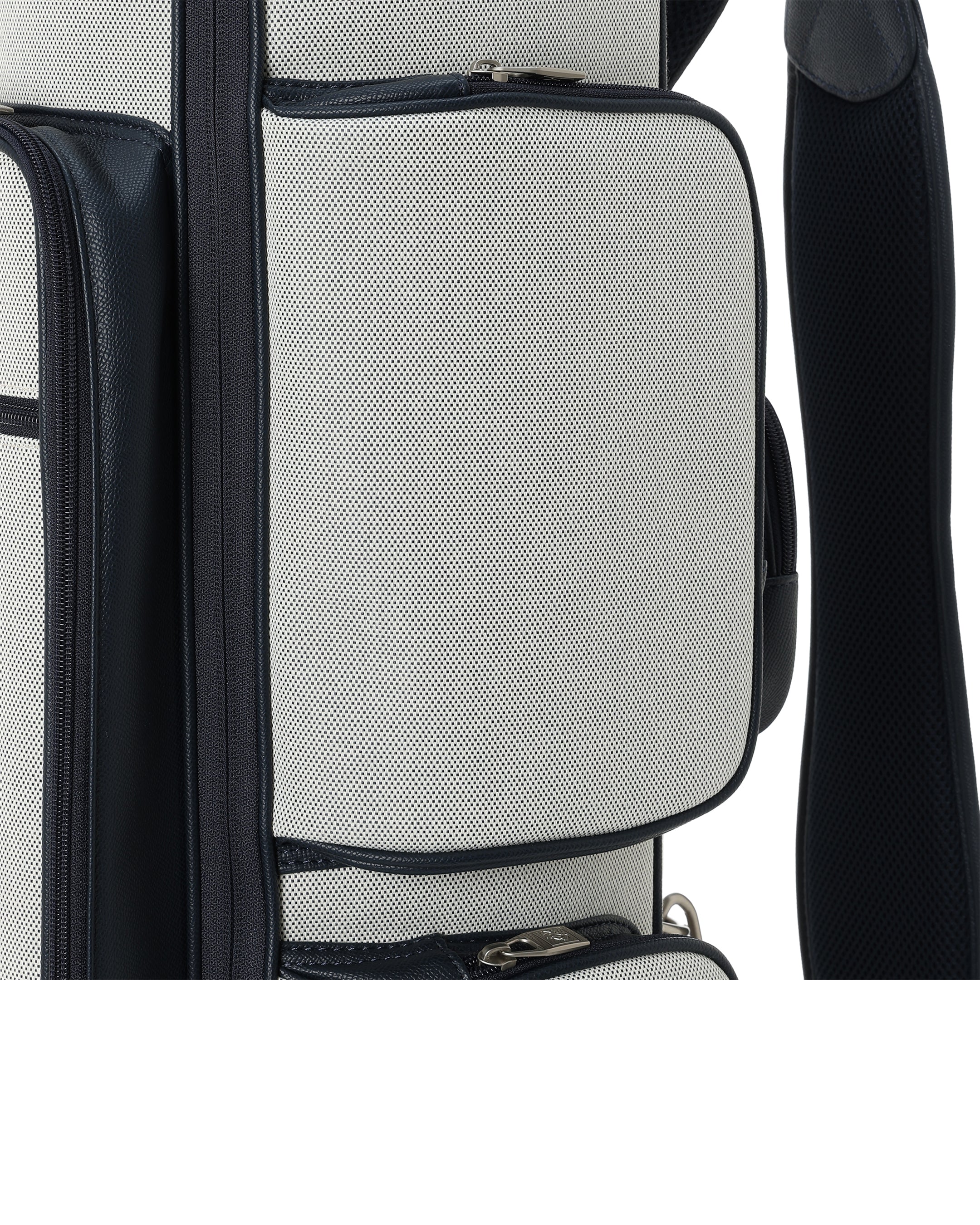 UNISEX キャンバスキャディバッグ ベージュ