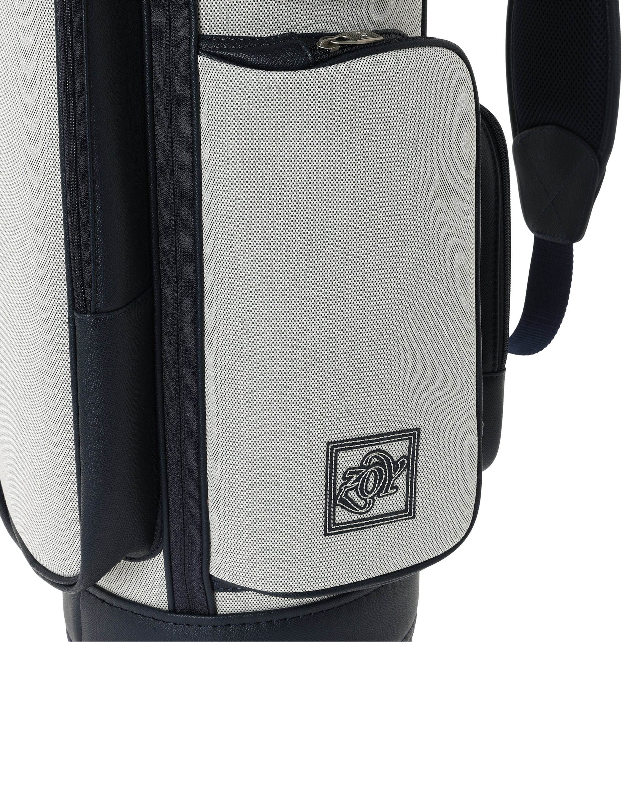 UNISEX キャンバスキャディバッグ ベージュ