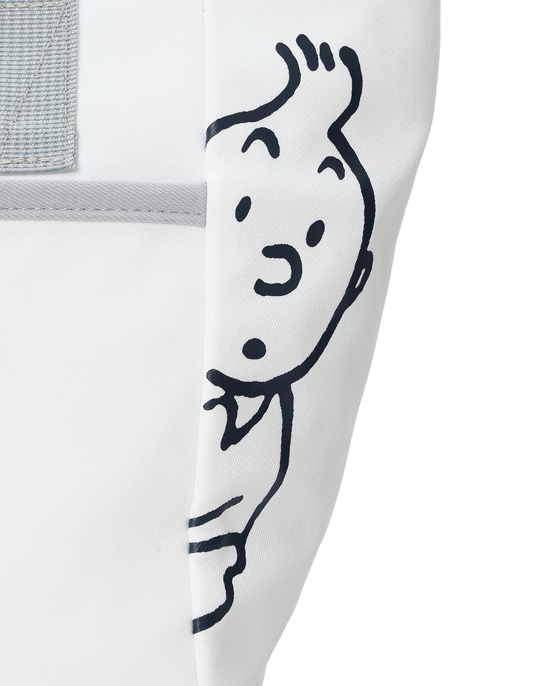 TINTIN × ZOY 】 UNISEX ツイルカートバッグ ホワイト