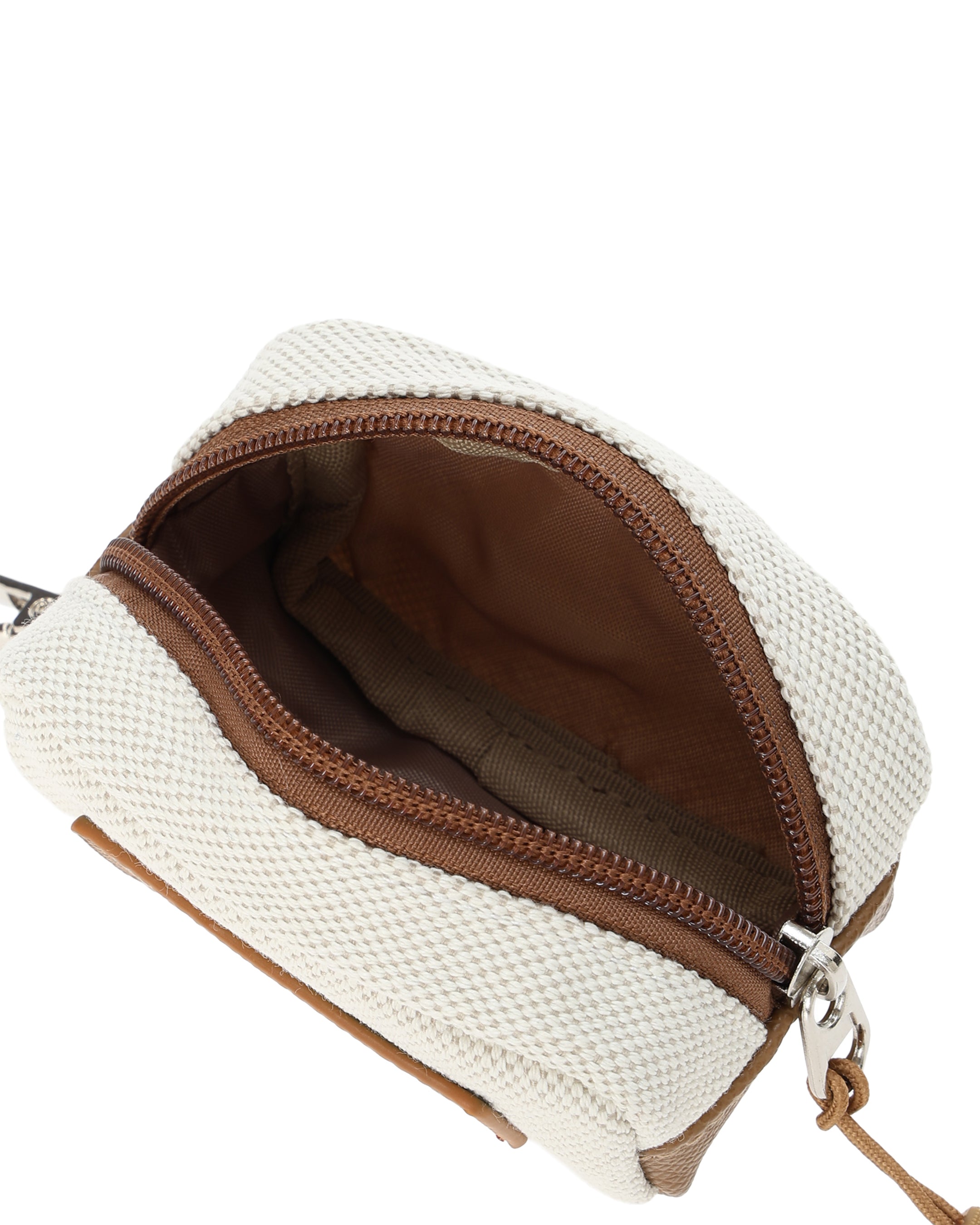 UNISEX キャンバスボールポーチ ベージュ