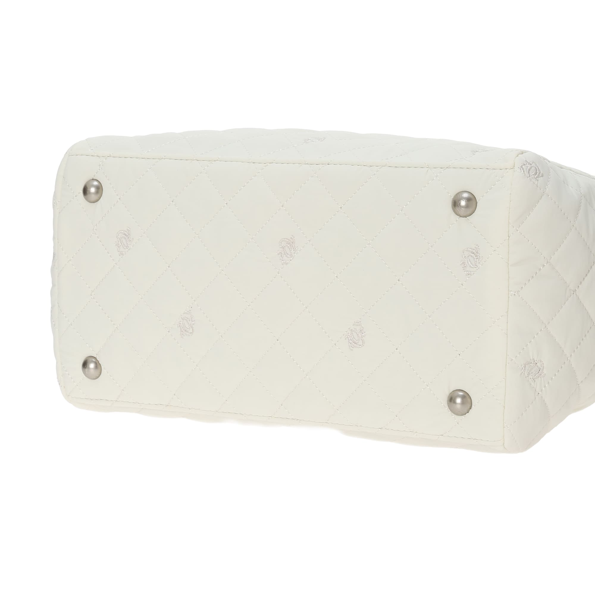 UNISEX キルトカートバッグ エクリュ