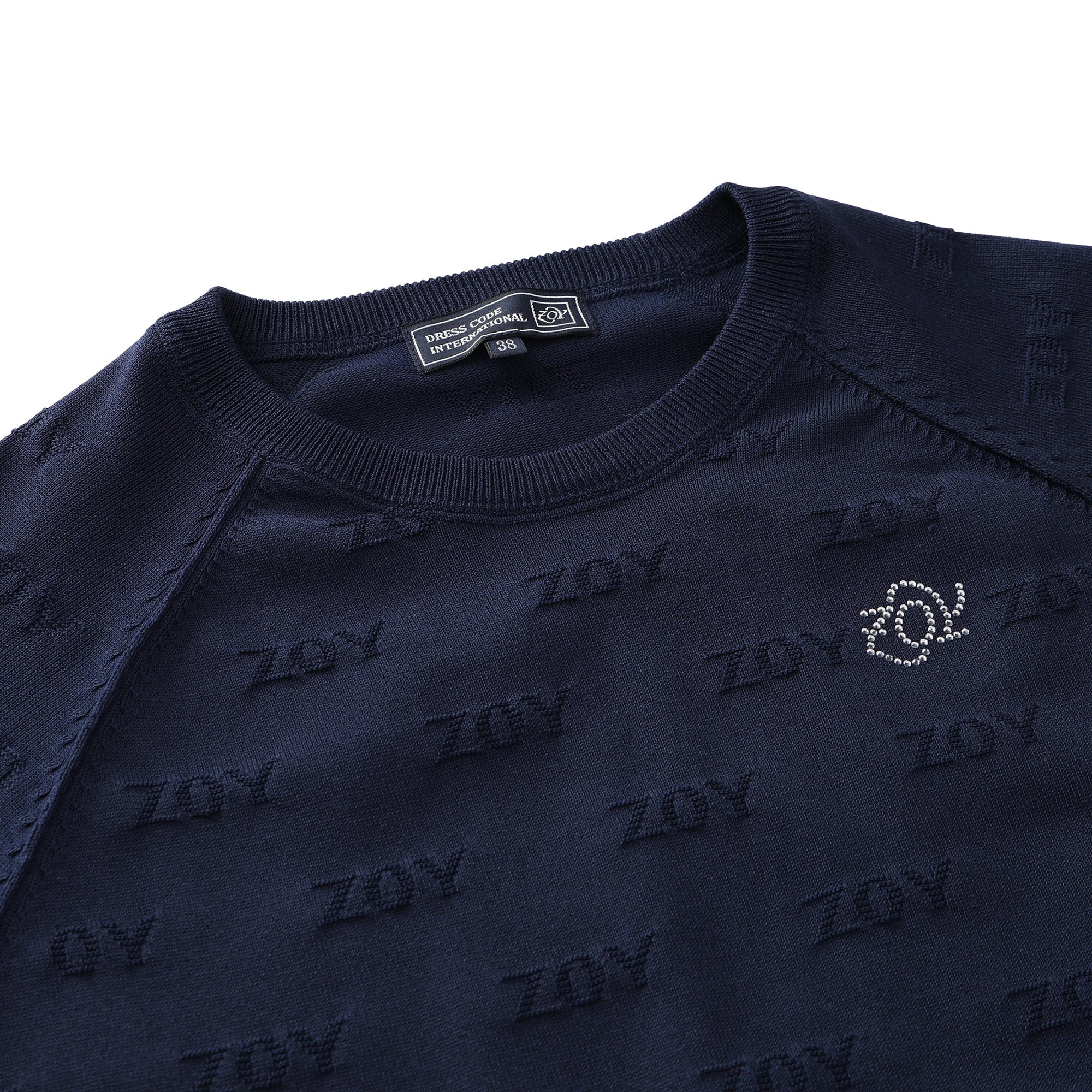 WOMEN ZOYリンクス 長袖セーター マリーン