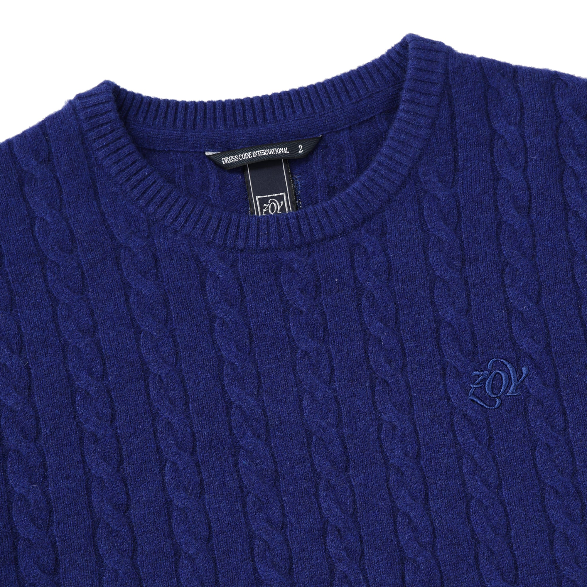 24AW新作】MENS Recycled CASHMERE 長袖セーター ロイヤルブルー 071444711