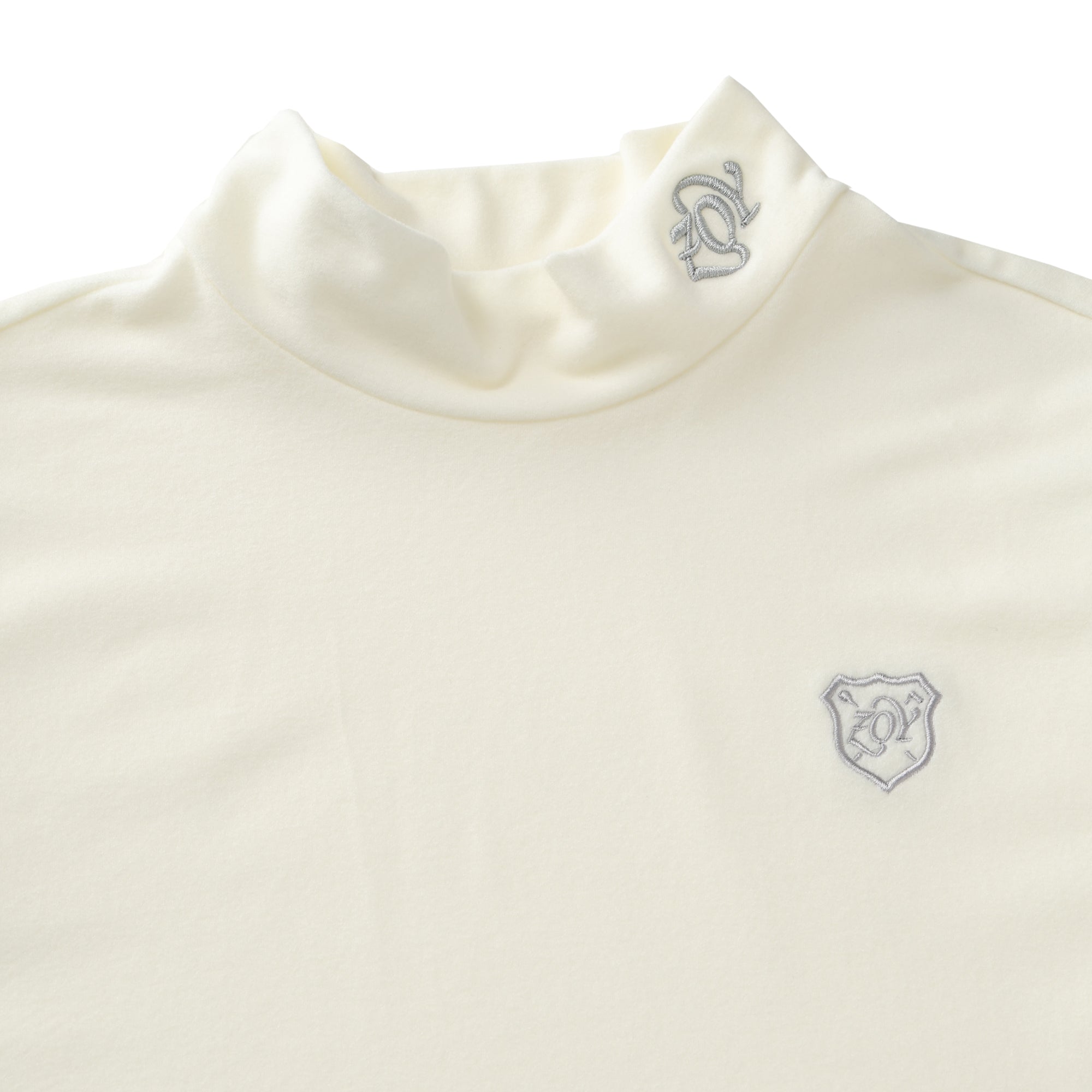 WOMEN ストレッチスウェード 長袖シャツ ディープグリーン