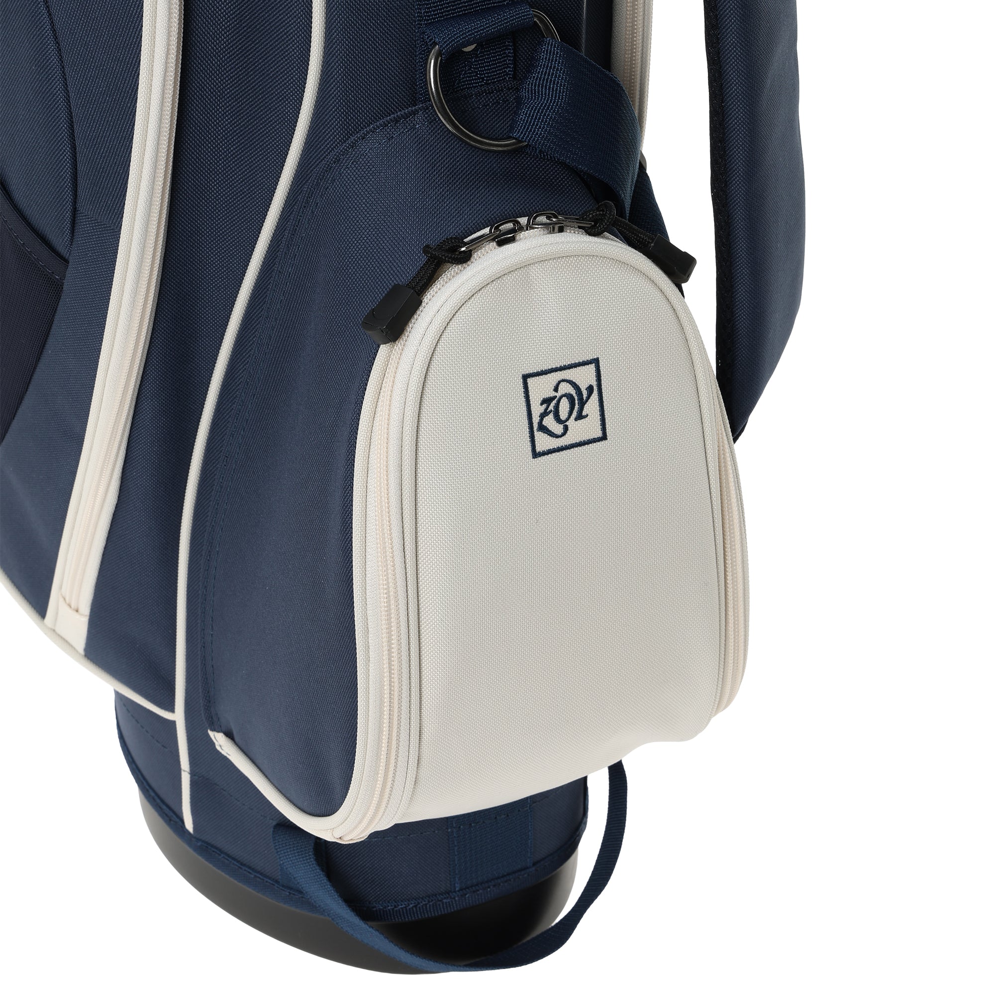 ブリヂストン　ネイビー×ホワイト　キャディバッグ　新品 UNISEX 軽量スタンドキャディバッグ ネイビー