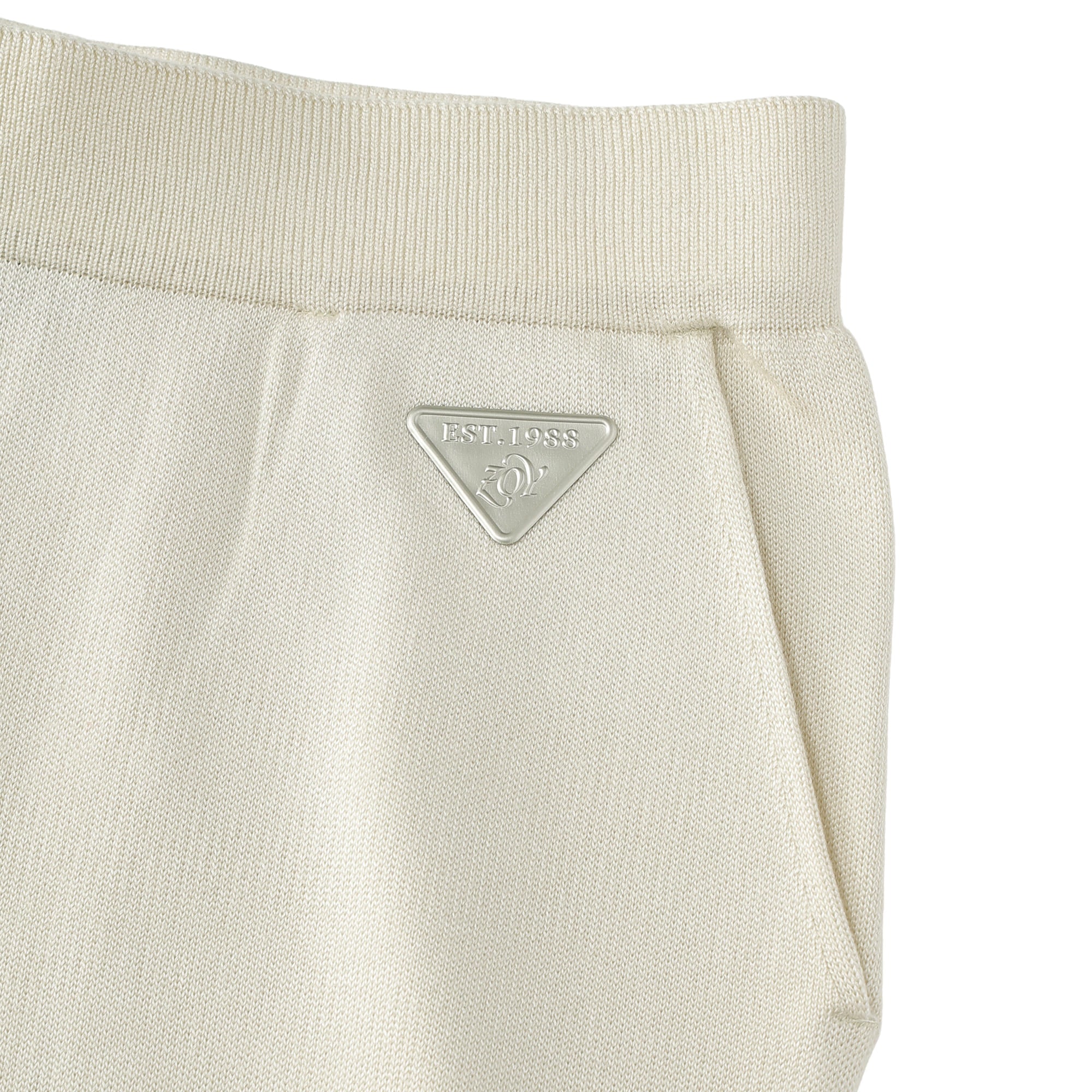 UNISEX Premiumシルクホールガーメント ロングパンツ シルバーグレー