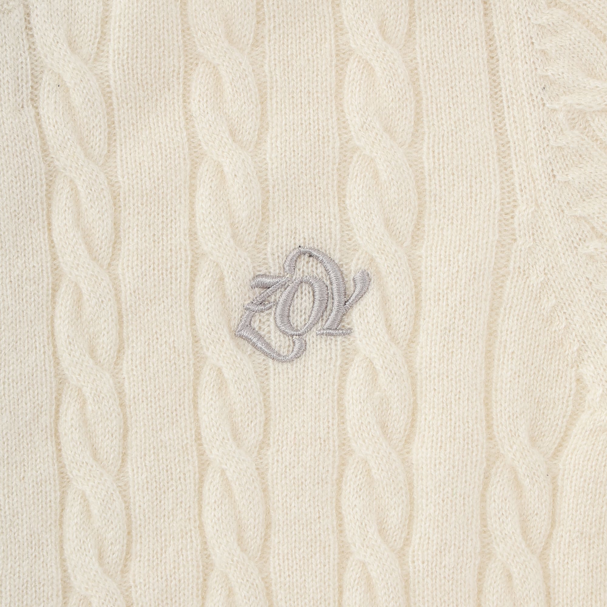 WOMEN Recycled CASHMERE ニットブルゾン ライトヘザー