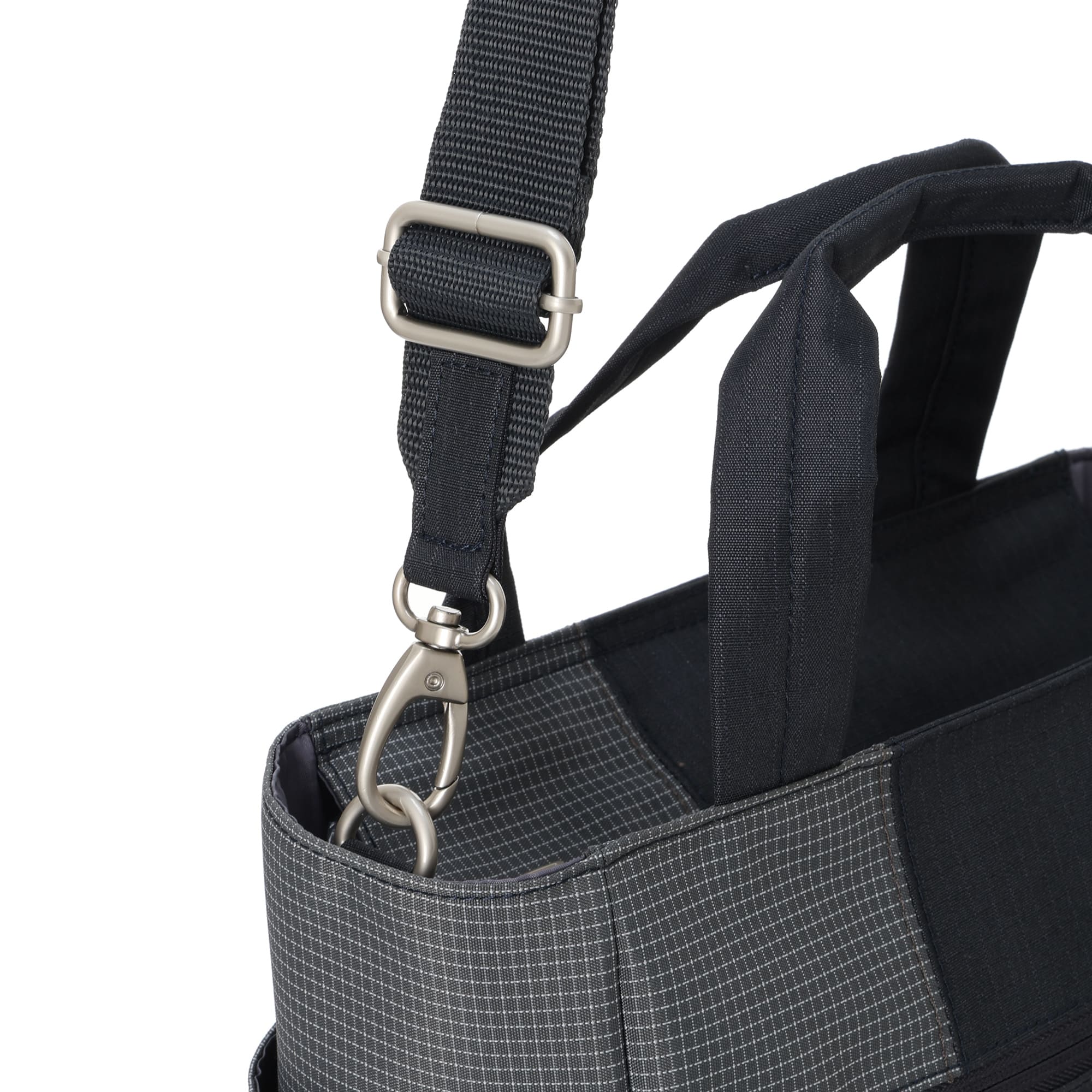 UNISEX R-PET カートバッグ チャコール