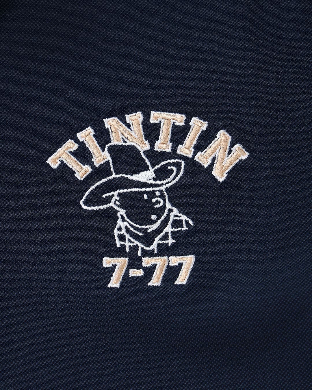 TINTIN × ZOY 】WOMEN リサイクルクアトロセブン 鹿の子 半袖