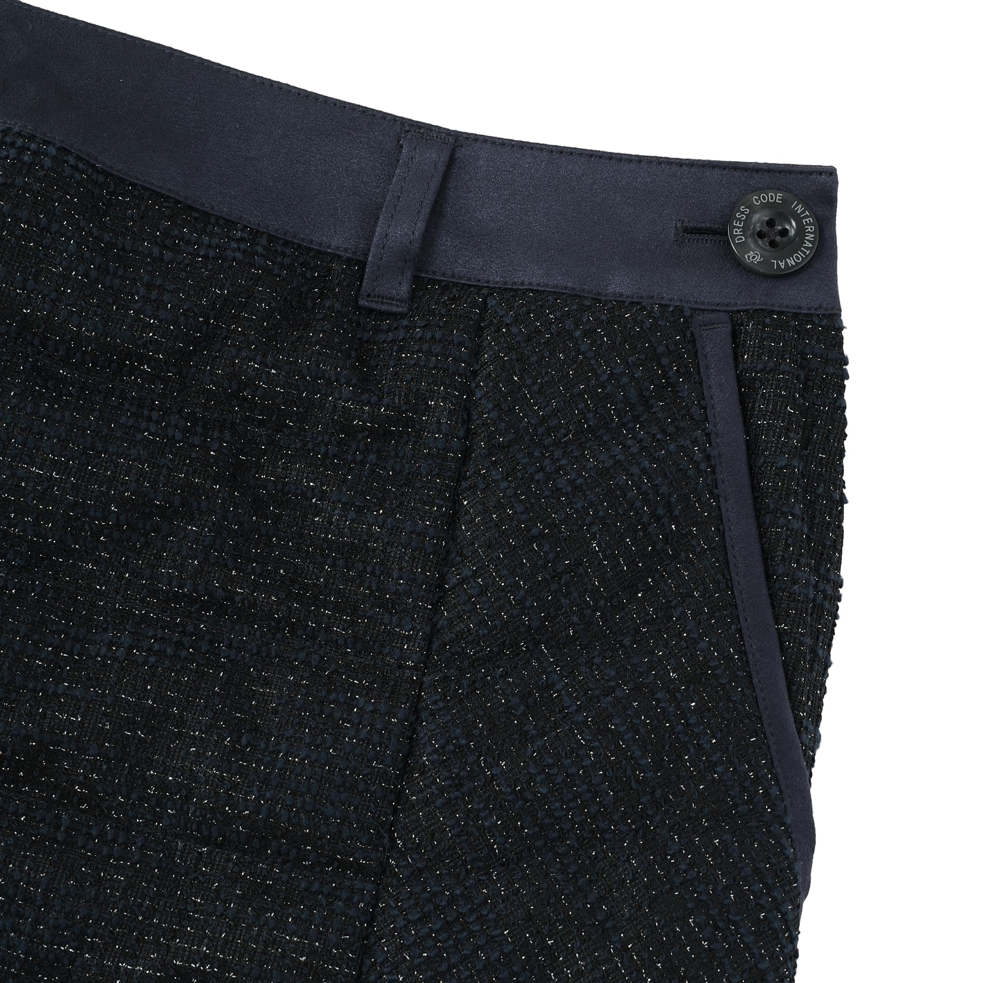 WOMEN LUXE ダウンスカート ネイビー