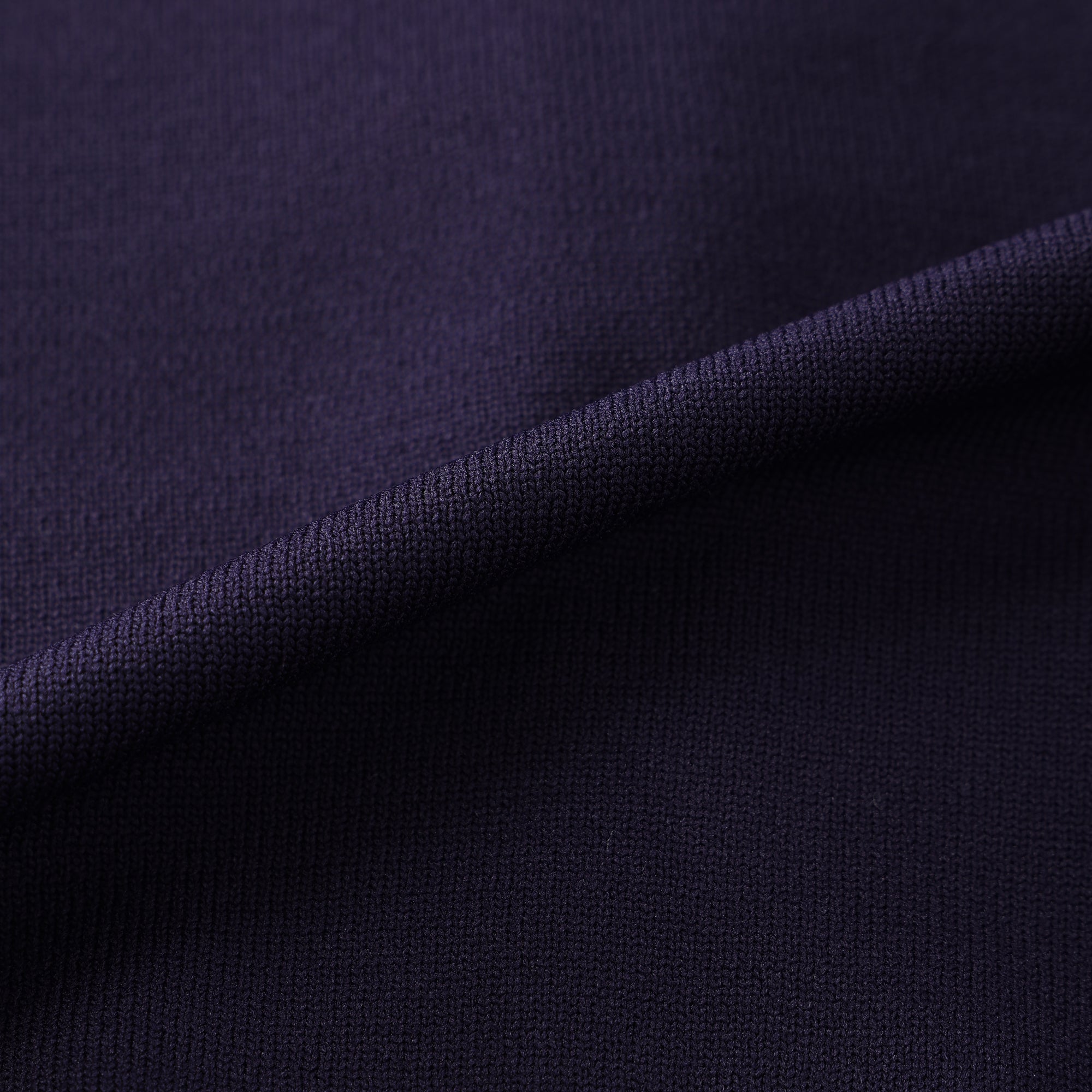 WOMEN ポリエステルストレッチニット ブルゾン ホワイト