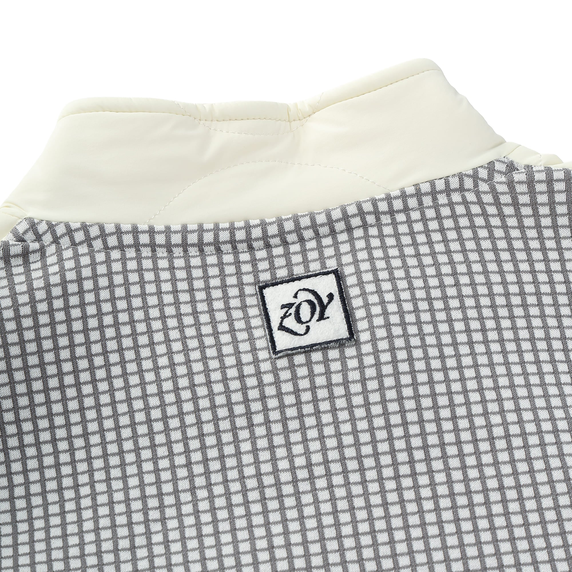 Women's Graph Check WJQ Knit Blouson in Navy