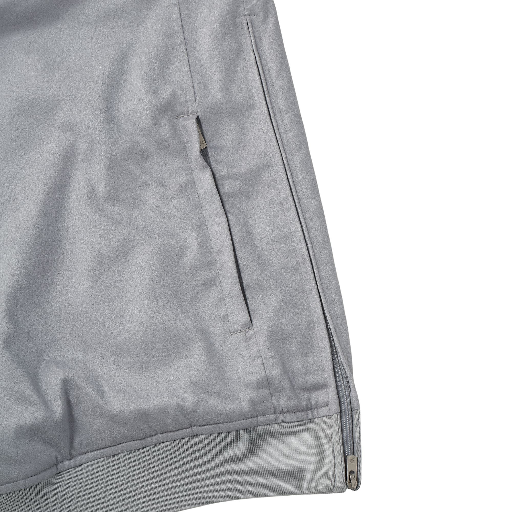 MEN NEW KOMASUEDE スニードジャック シルバーグレー
