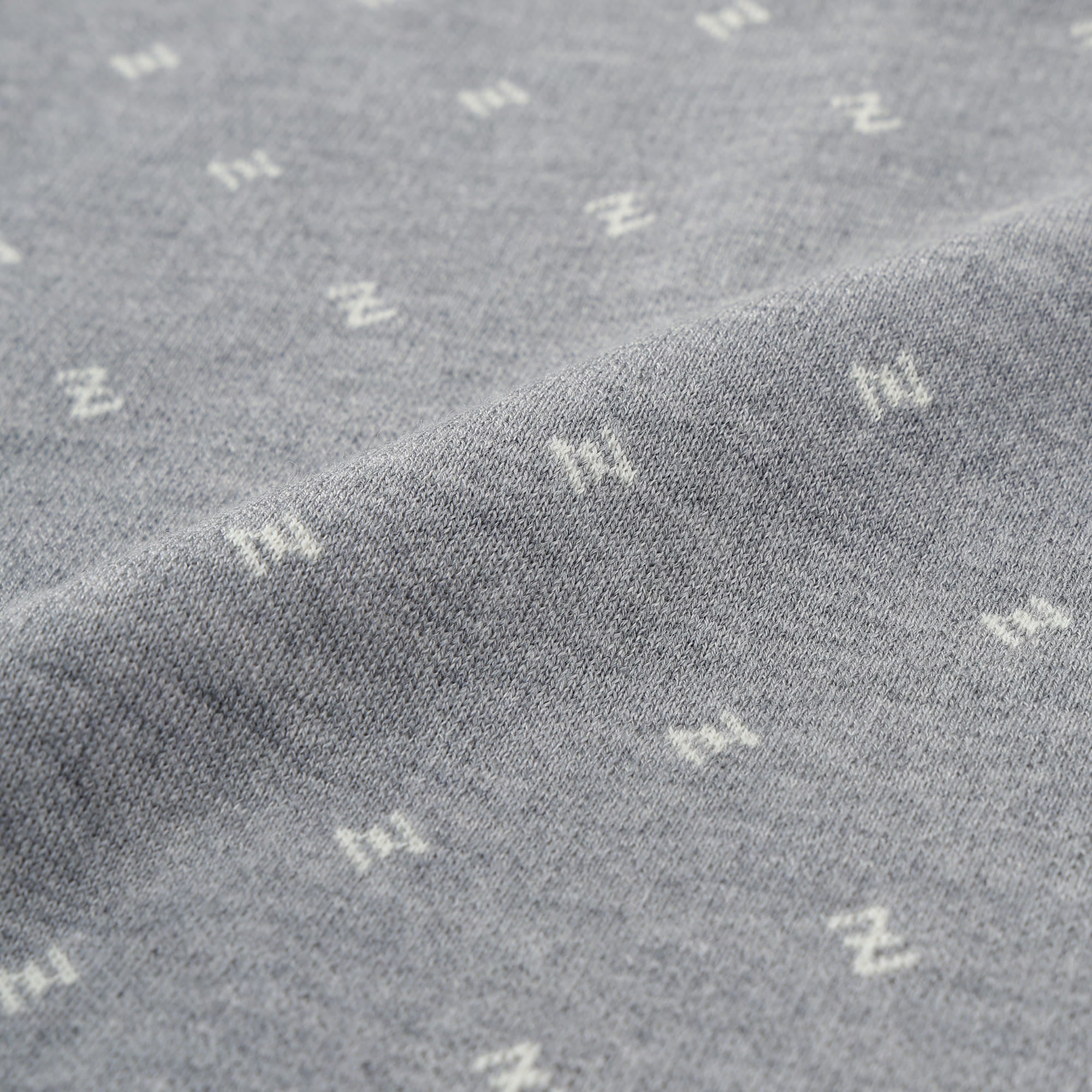 MEN ZロゴWJQ カーディガン グレー