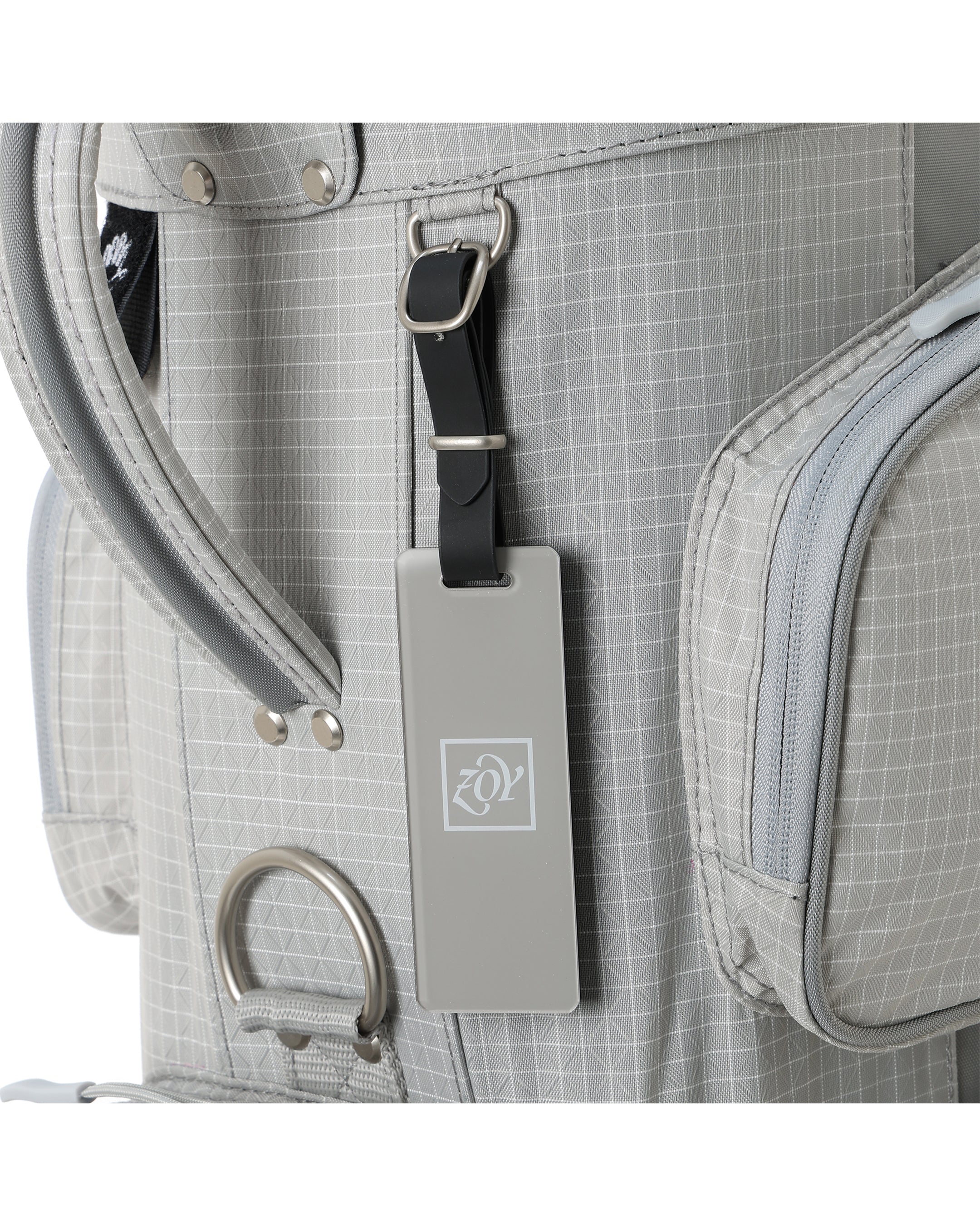 UNISEX Two-Wheel Caddie Bag Purple