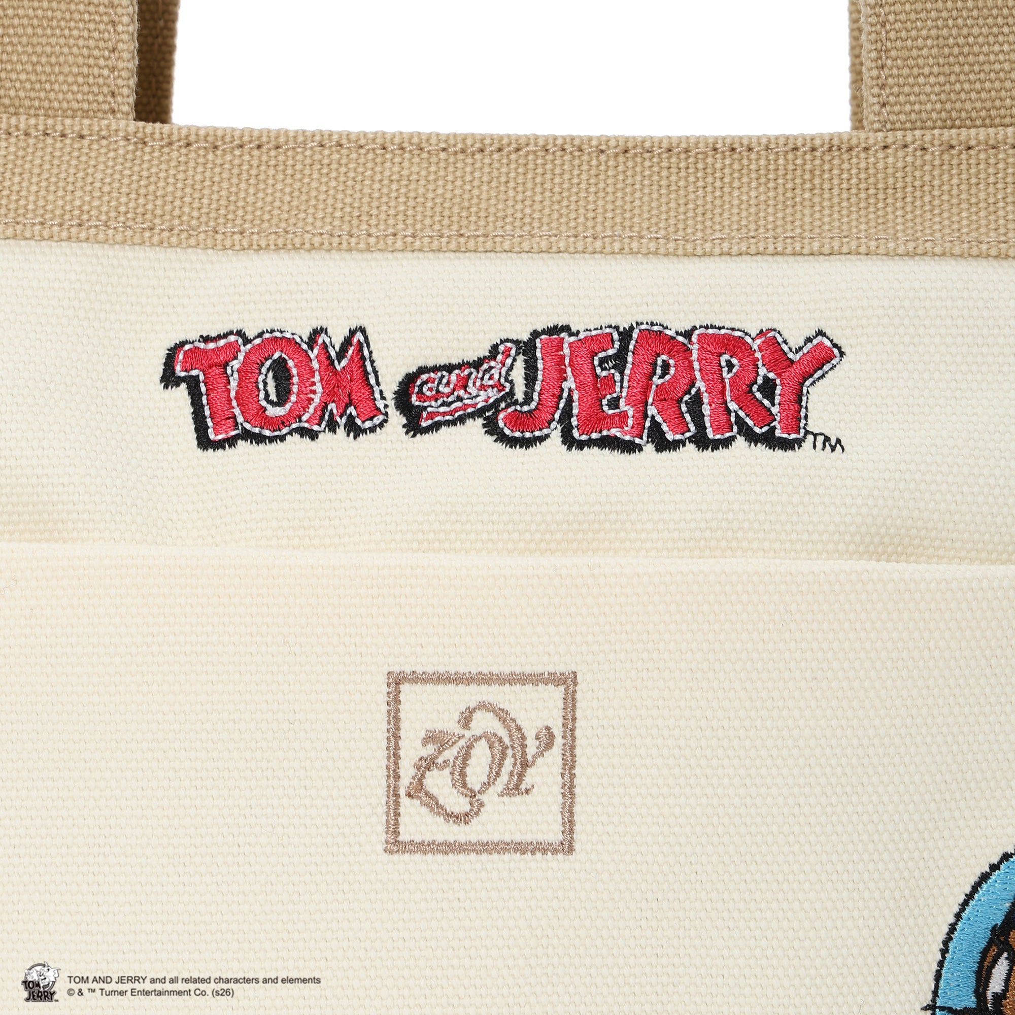 ZOY / TOM and JERRY / UNISEX カートバッグ ベージュ