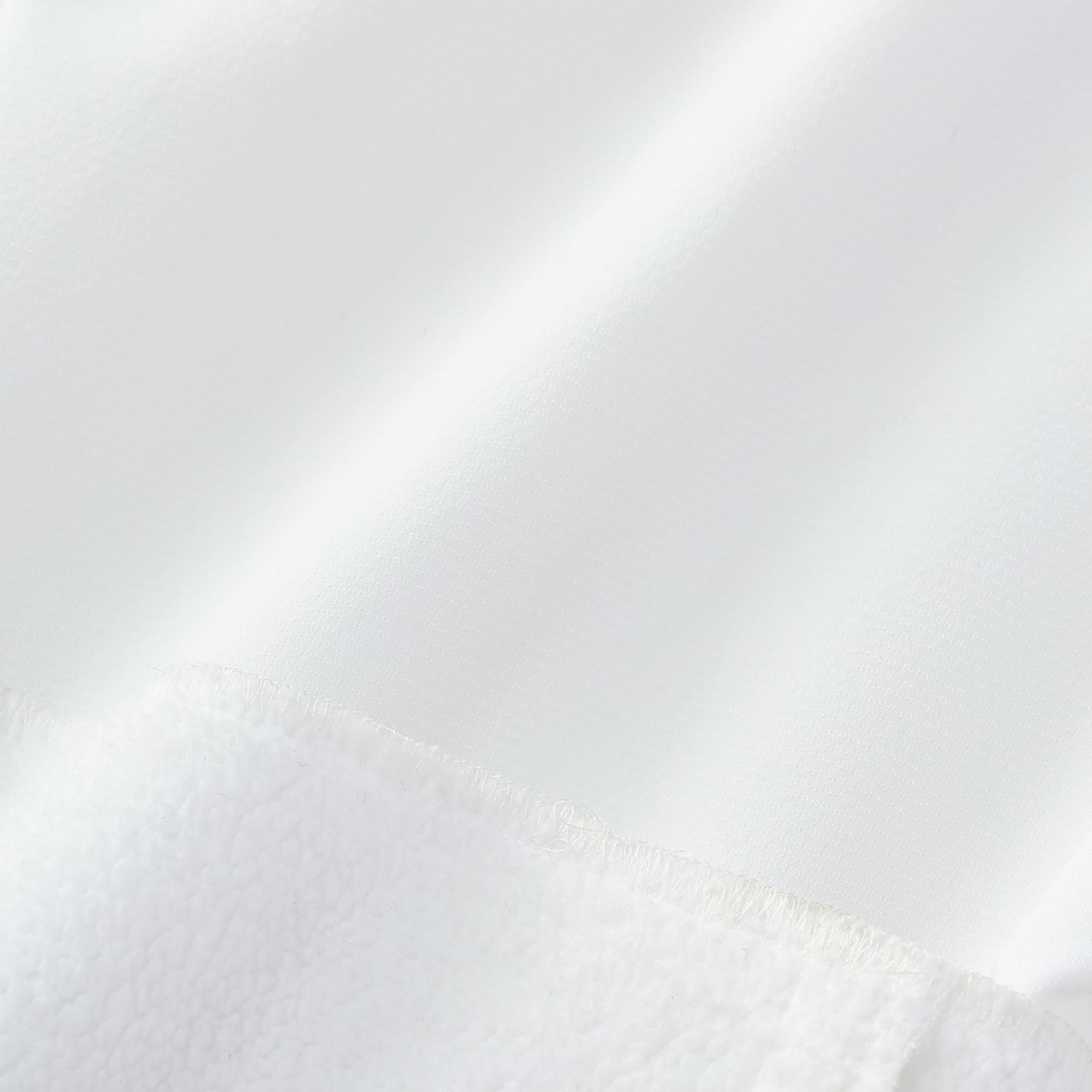 Men's 4-Way Stretch Recycled PL x Back Fleece Long Pants, White