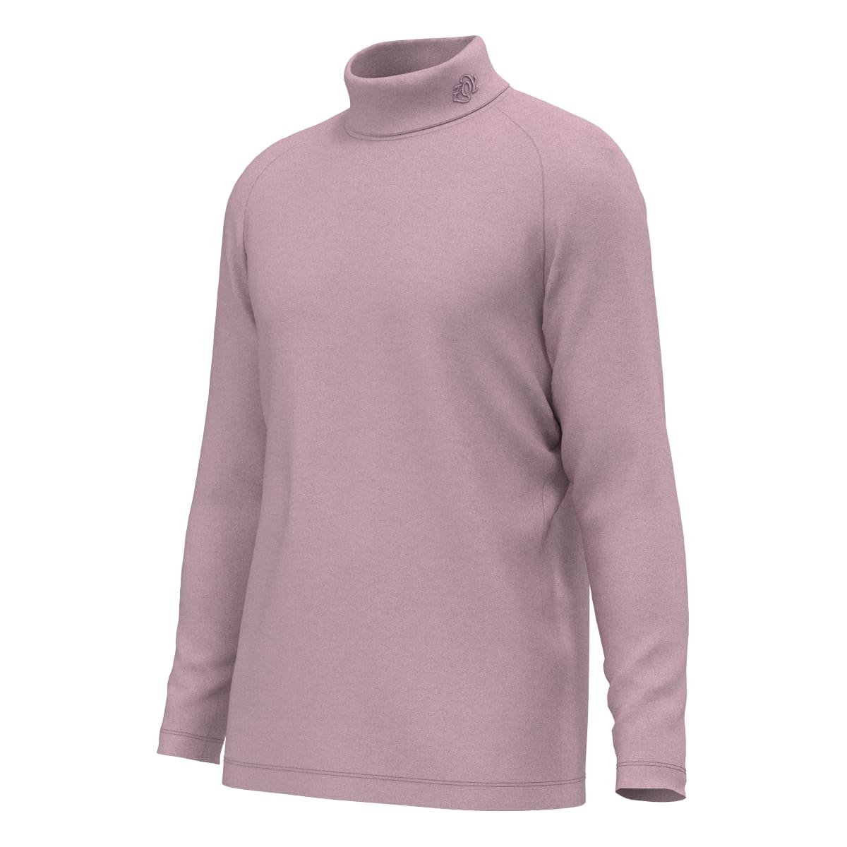 MEN IRM天竺×裏メッシュ 長袖シャツ オールドローズ