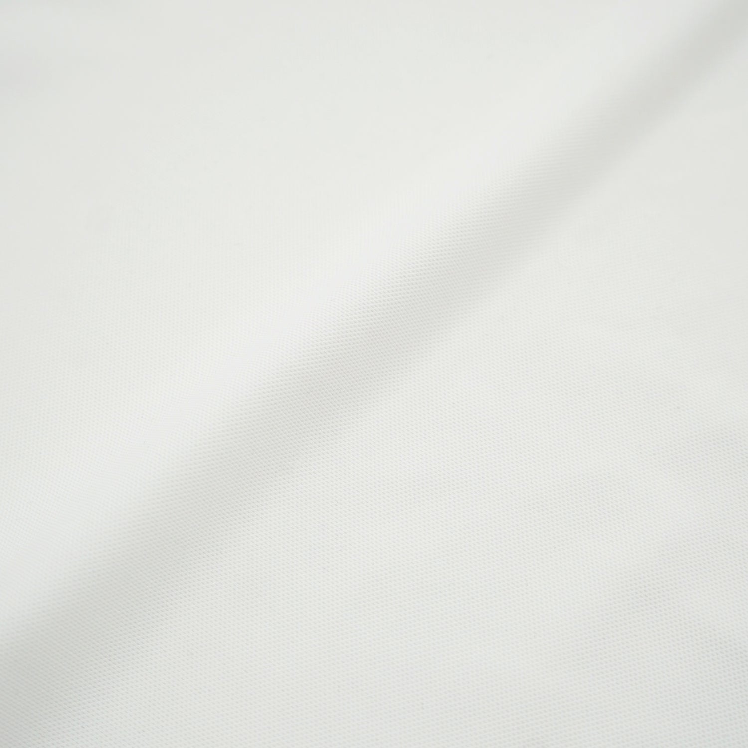 MEN ナイロン鹿の子ストレッチ 半袖シャツ ホワイト