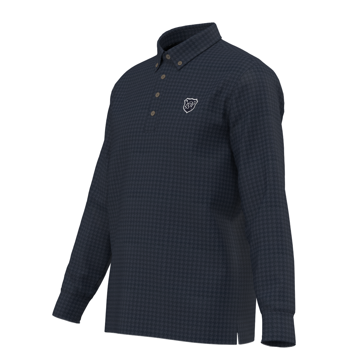 Men's Alphabet Print Short Sleeve Shirt White