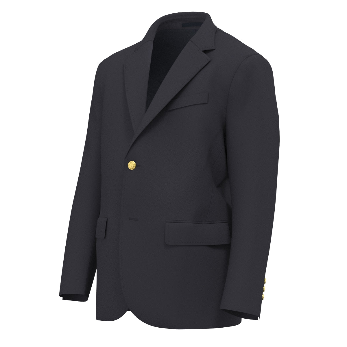 MEN CORDURA combat wool ジャケット ネイビー