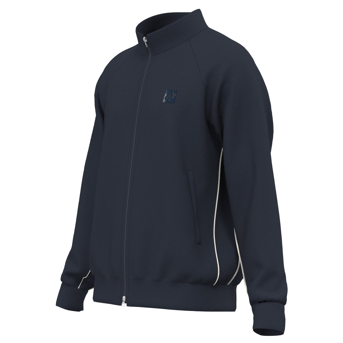 MEN センシティブパワーストレッチジャージー ブルゾン ネイビー