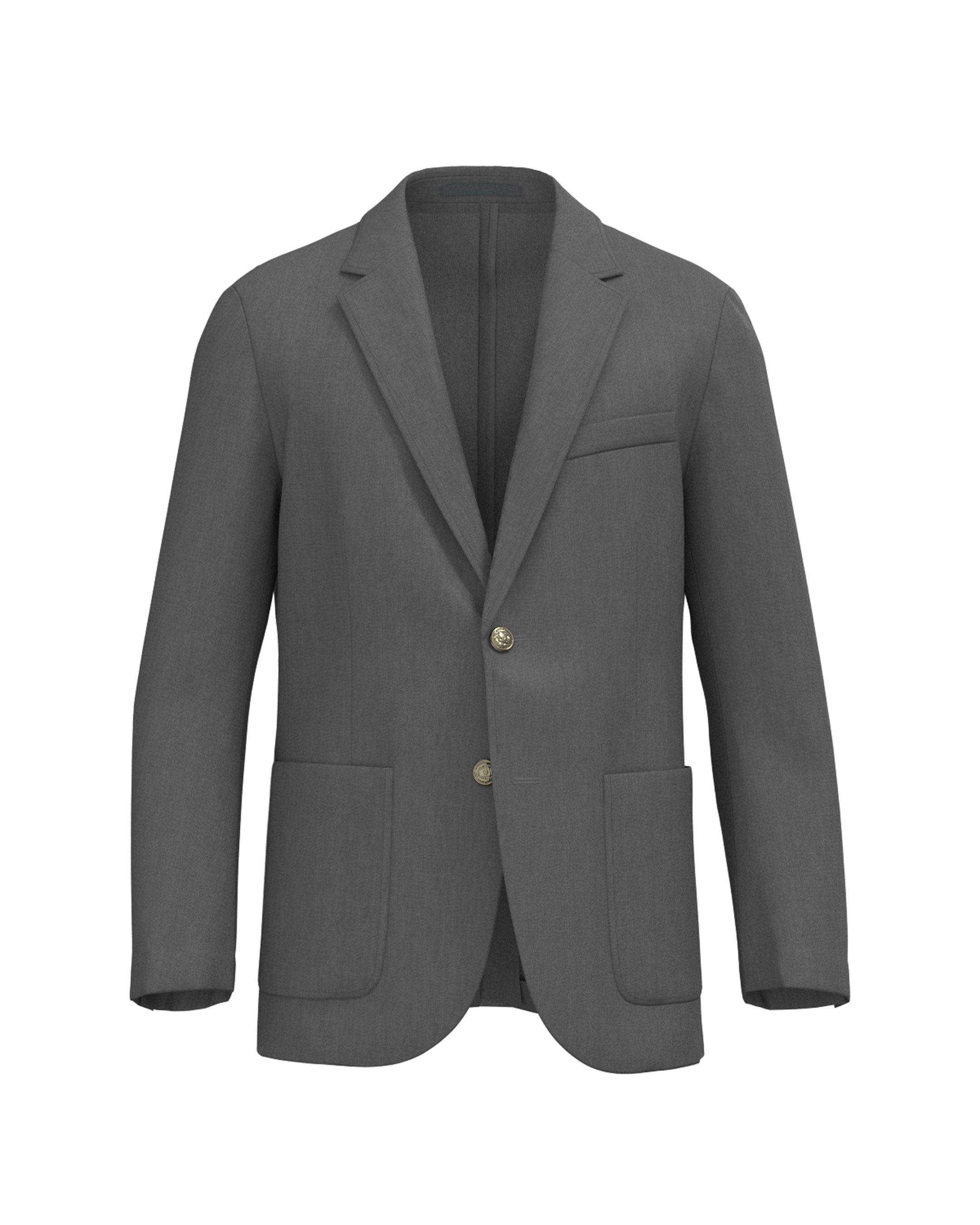 MEN ライトウェイトトロピカル ジャケット グレー