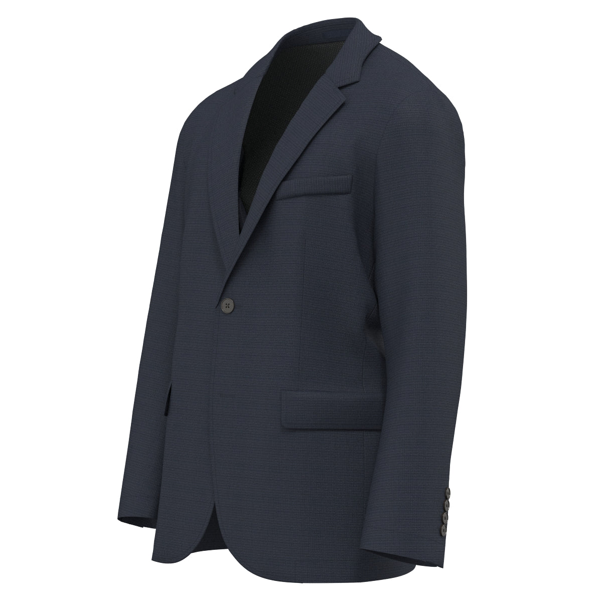 MEN TRICOT AIR MESH ジャケット ネイビー