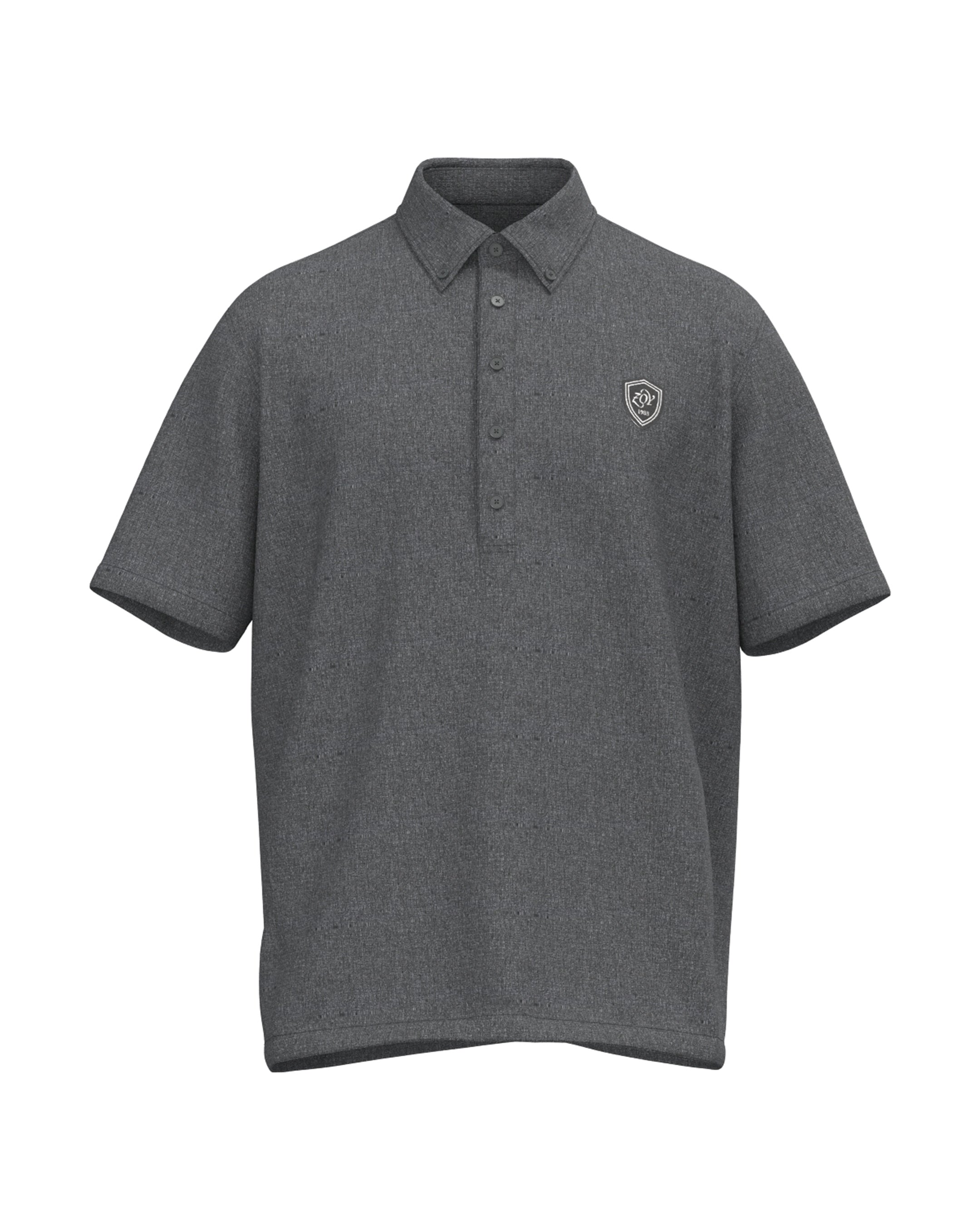 MEN Primeflex Dot air 半袖シャツ グレー