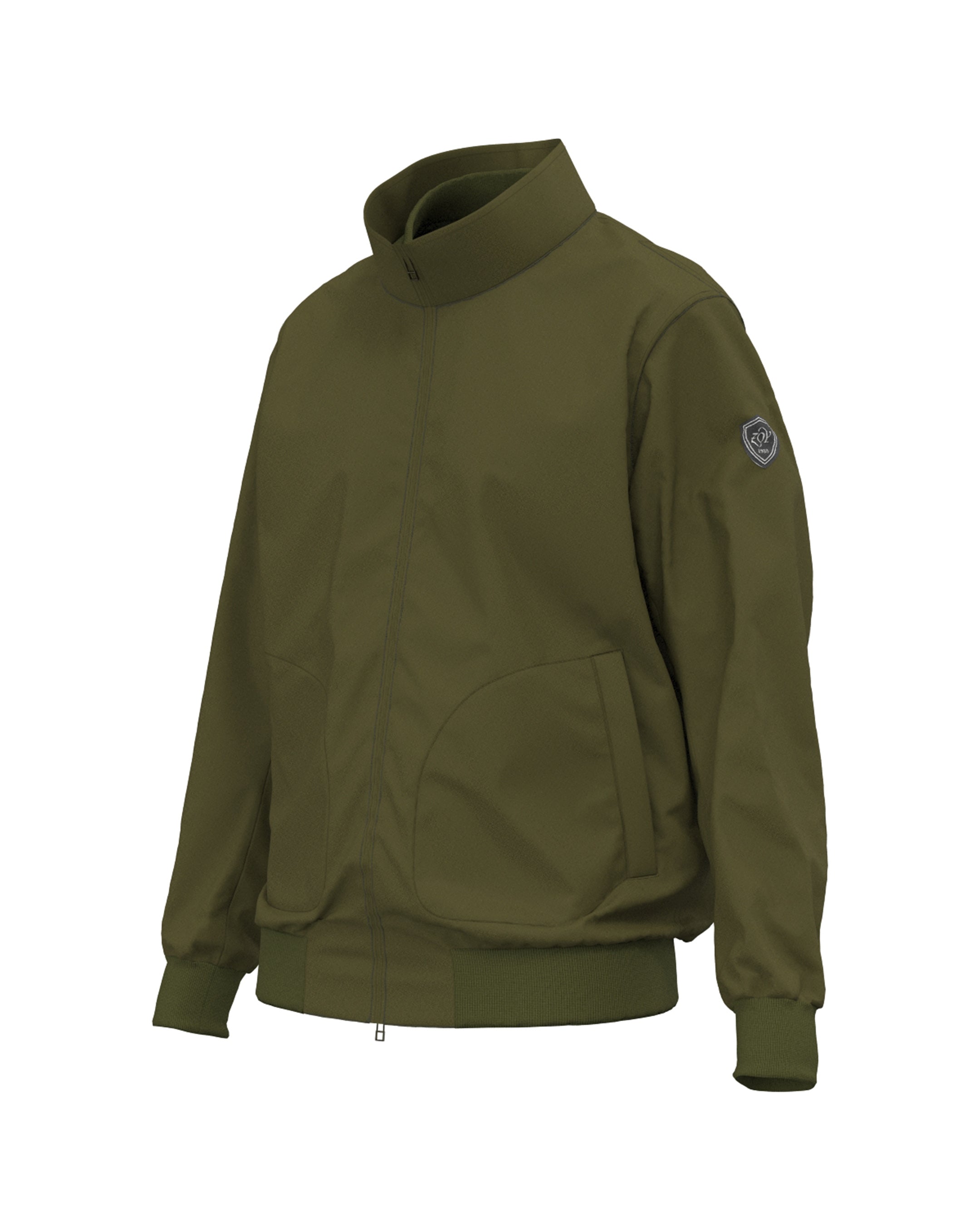 MEN LIMONTA SEKLAV WR FCF TC ポリエステルタフタストレッチ ブルゾン オリーブ