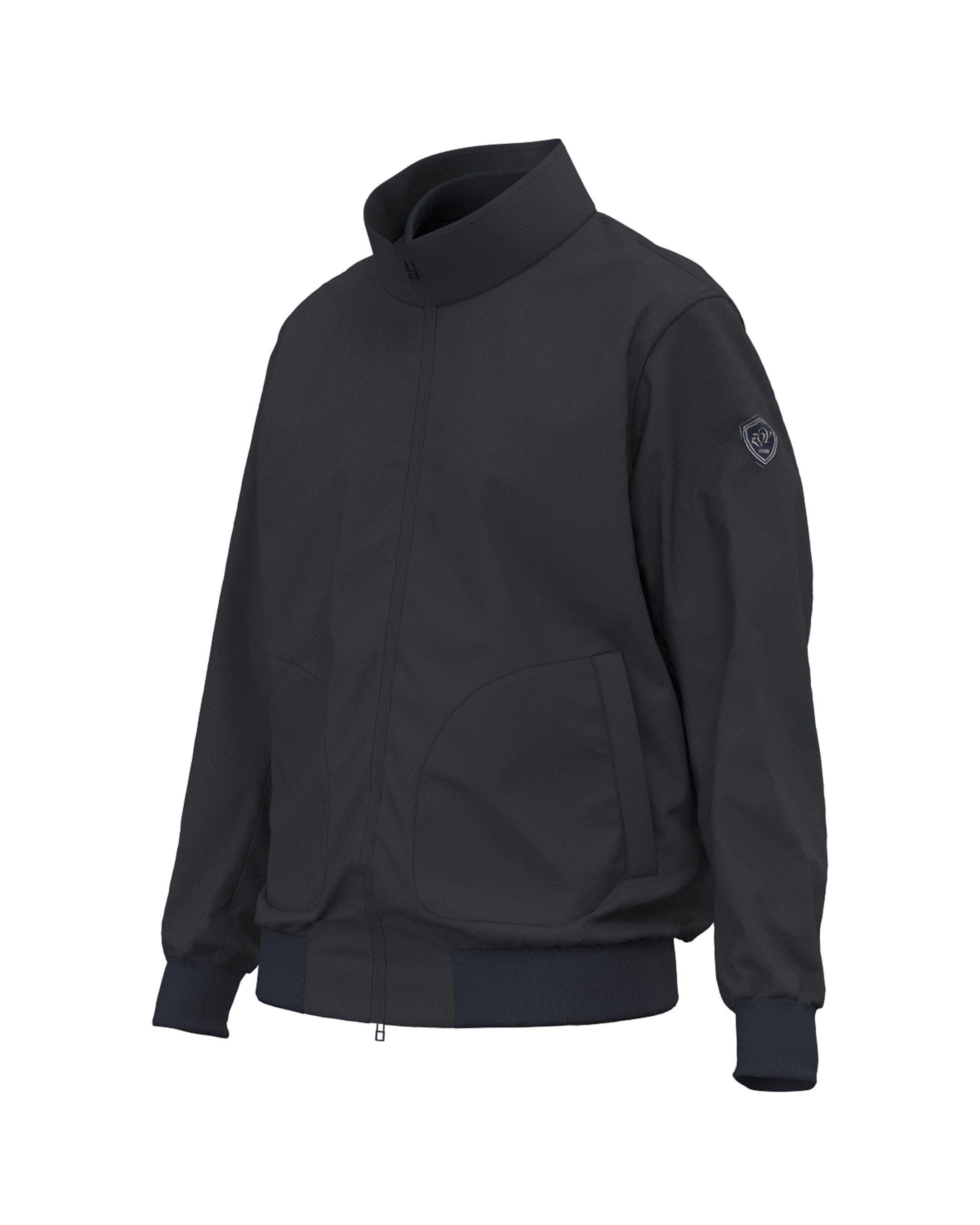 MEN LIMONTA SEKLAV WR FCF TC ポリエステルタフタストレッチ ブルゾン ネイビー