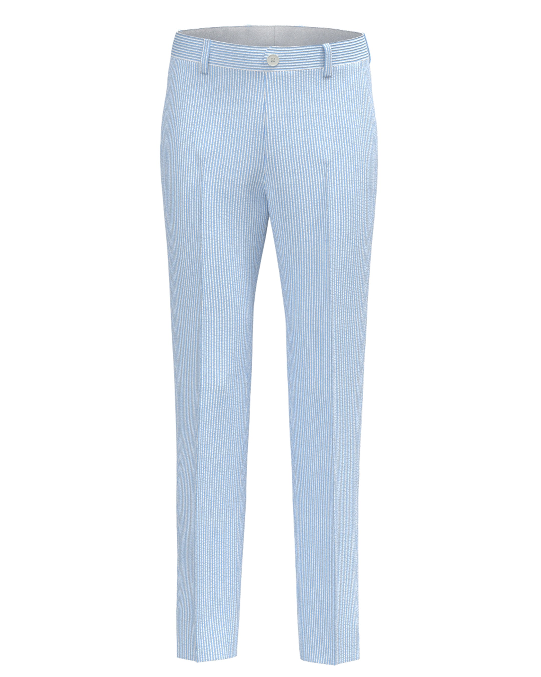 MEN'S Soccer Tricot High Tension Long Pants Blue