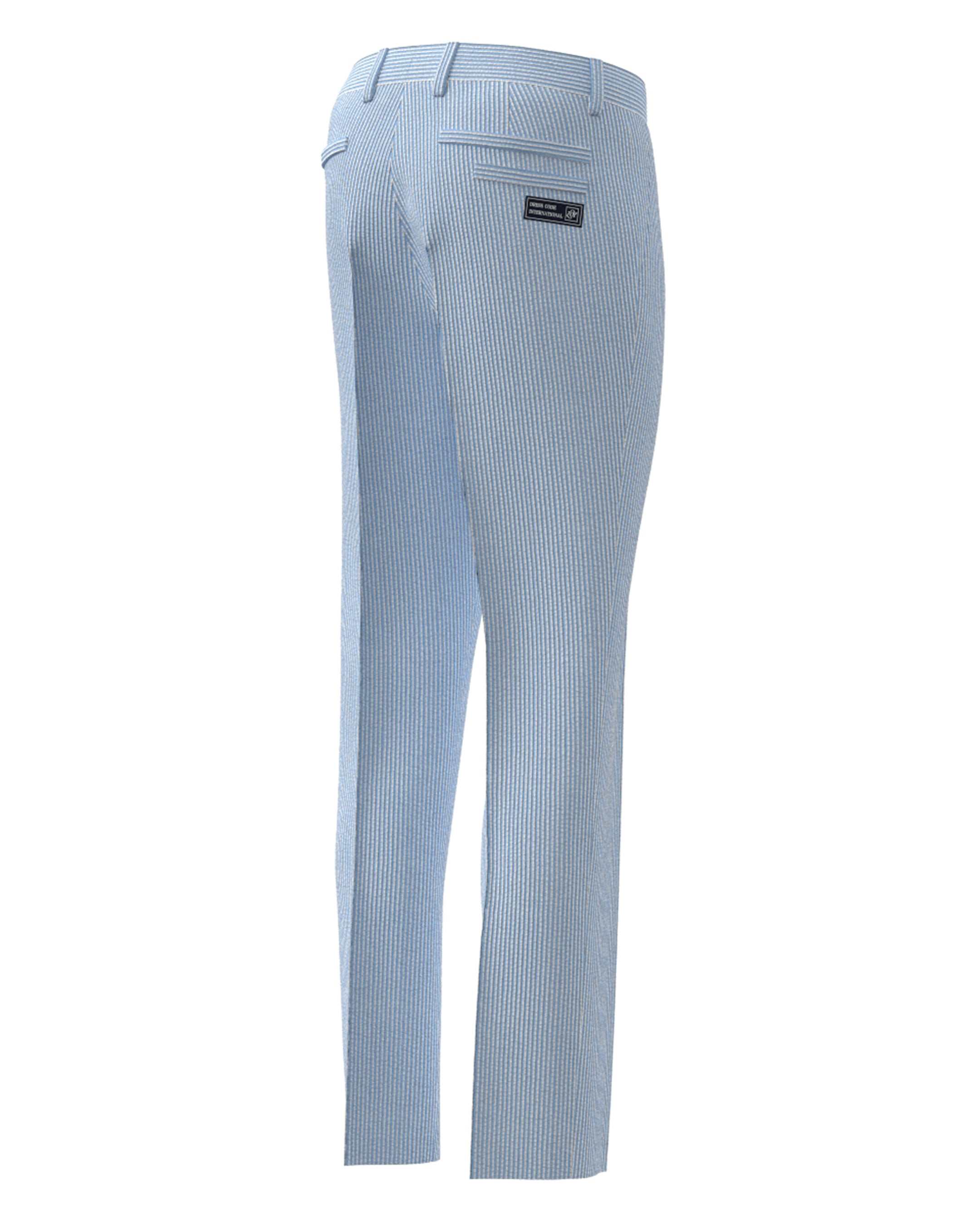 MEN サッカートリコットハイテンション ロングパンツ ブルー