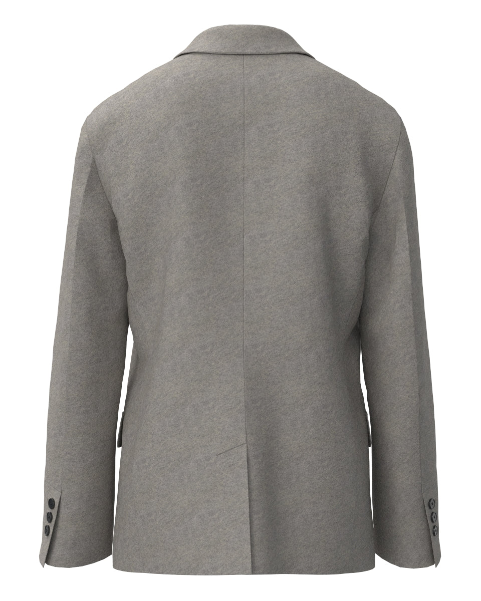 MEN WOOLLET SOFT ジャケット グレー