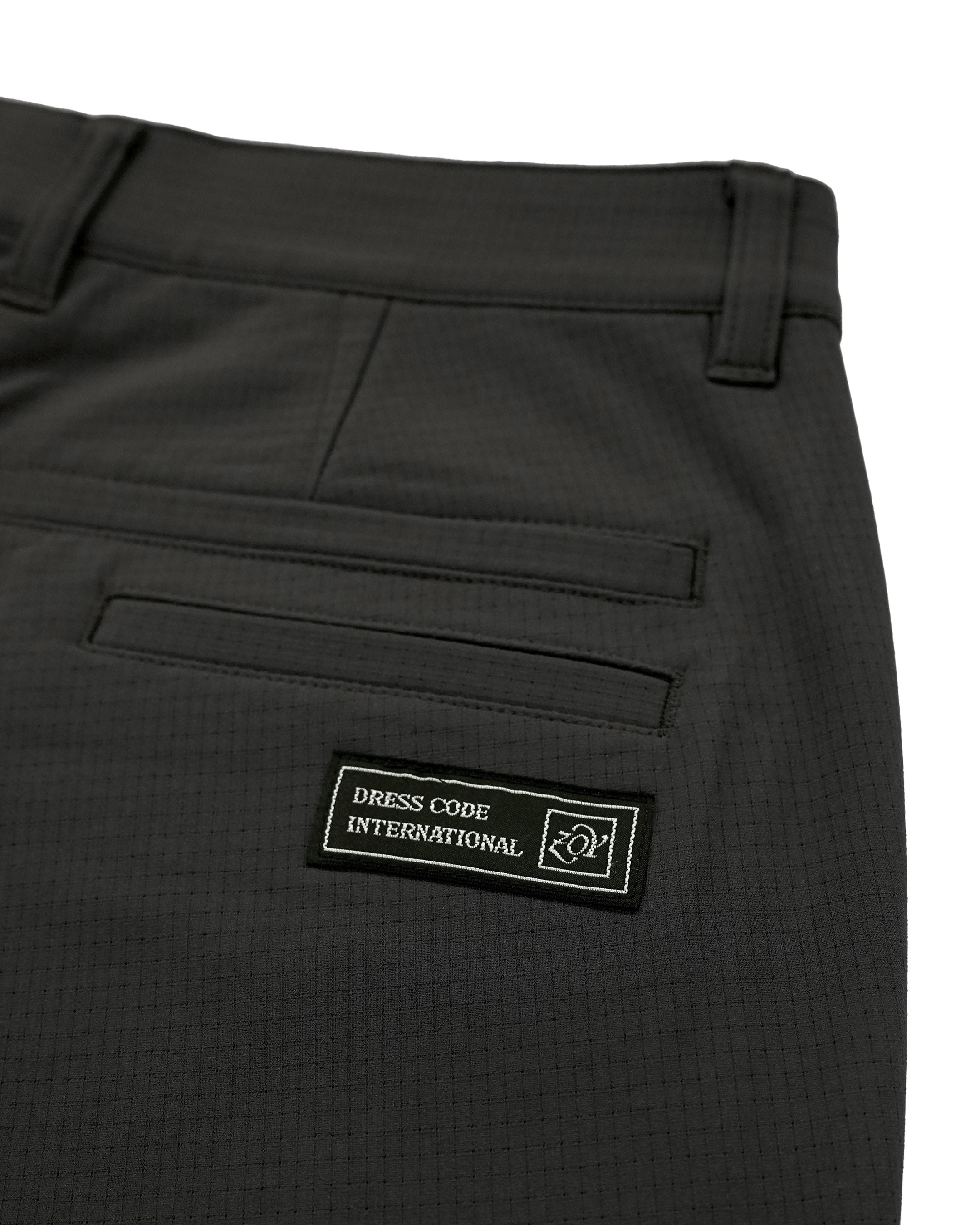 MEN WINTER NEW DOT AIR ロングパンツ ダークグレー