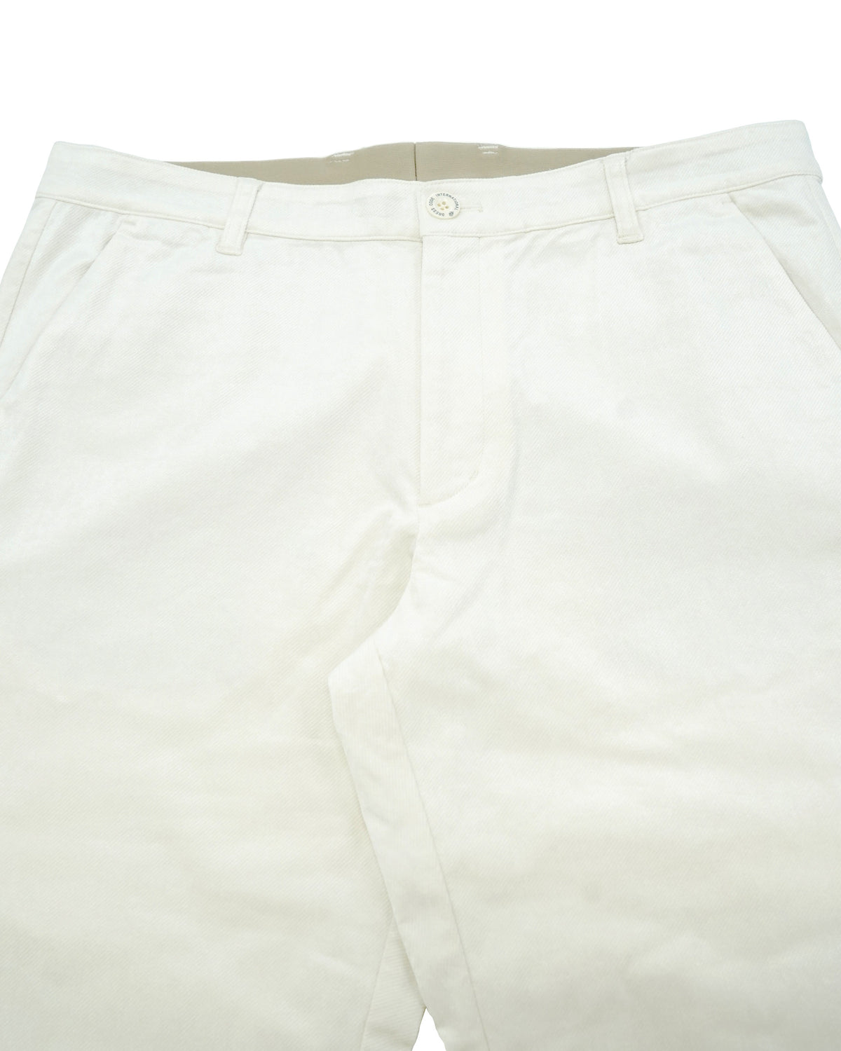 MEN VENUS TWILL CORDUROY ロングパンツ アイボリー
